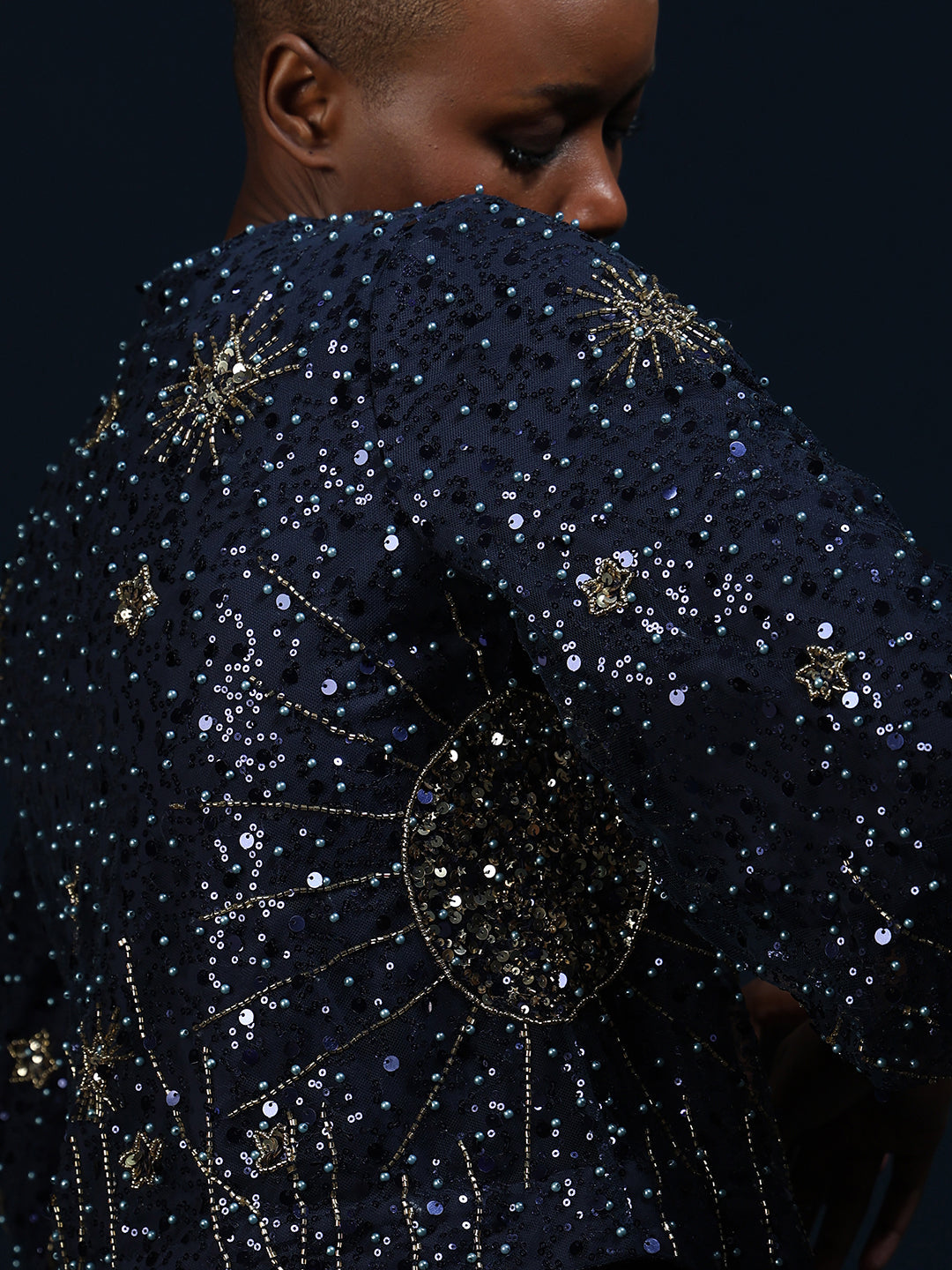 Marquee Sequin Embellished Top