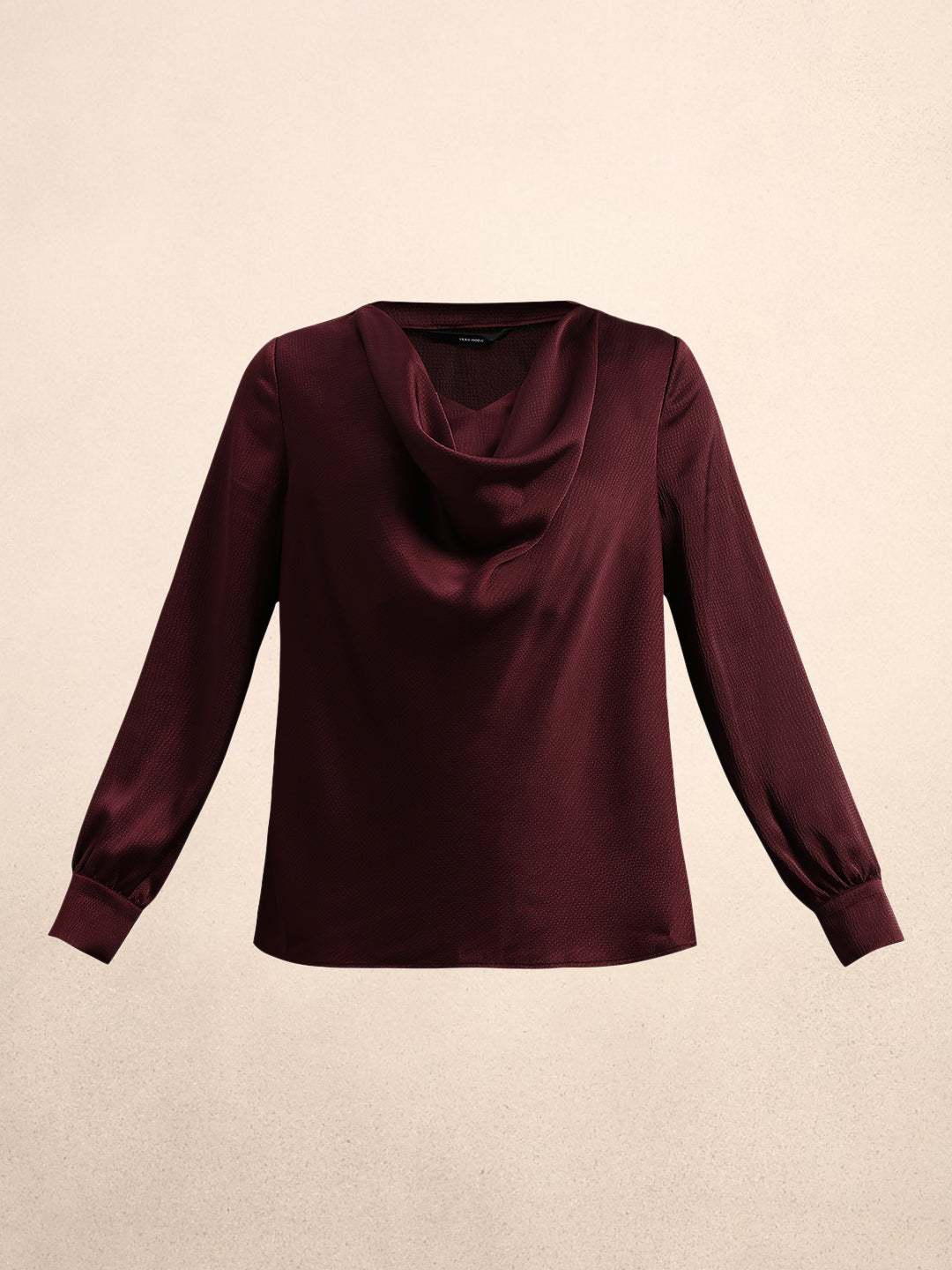 Cowl Neck Draped Top