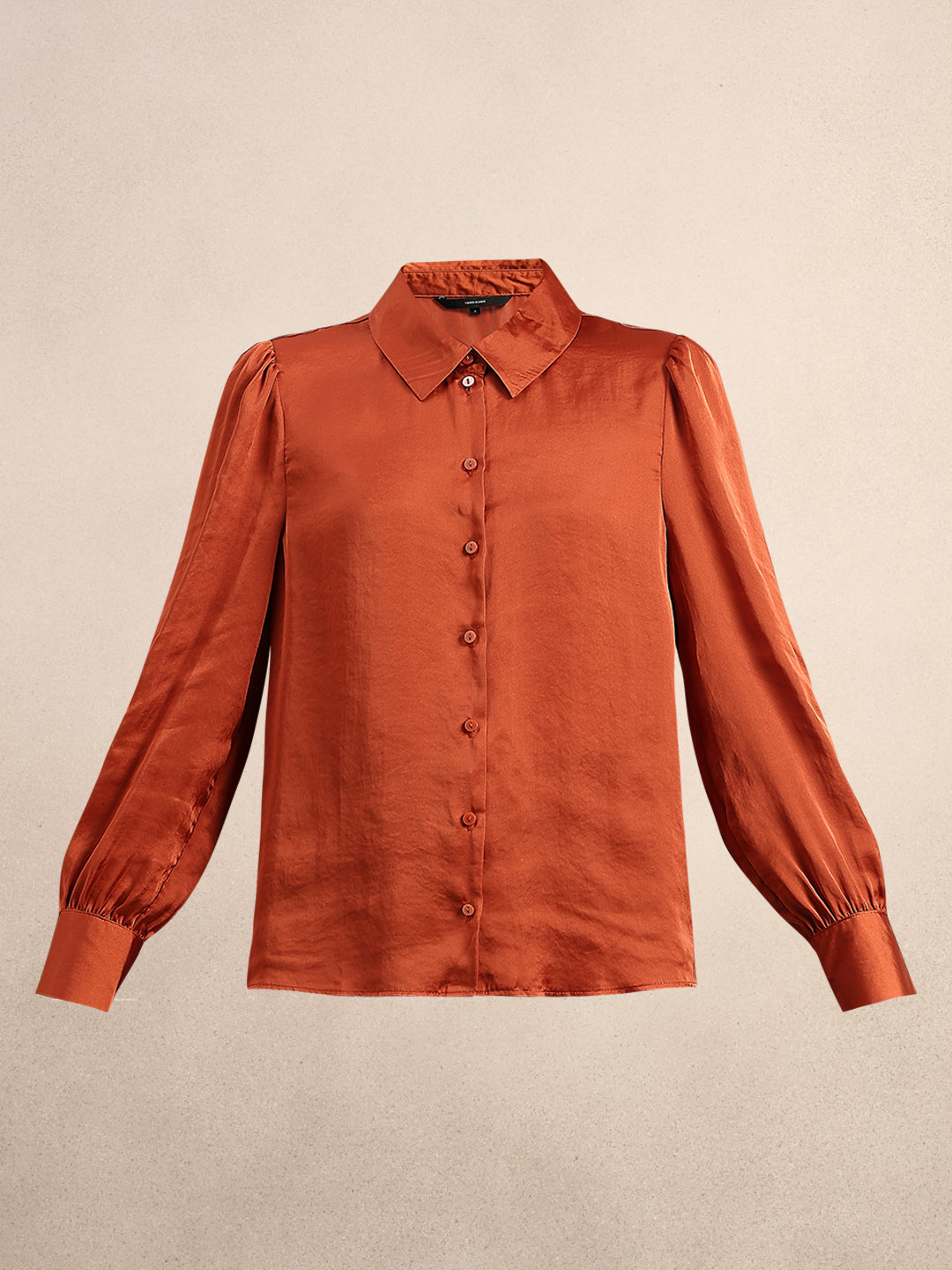 Rust Full Sleeves Shirt