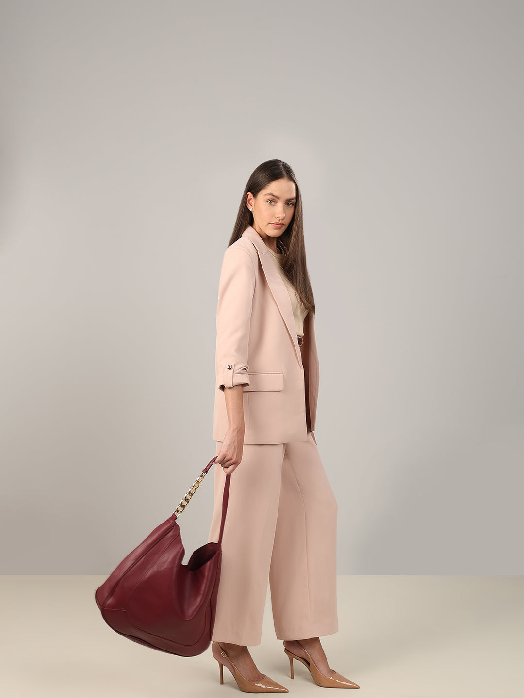 Pink Tailored Blazer