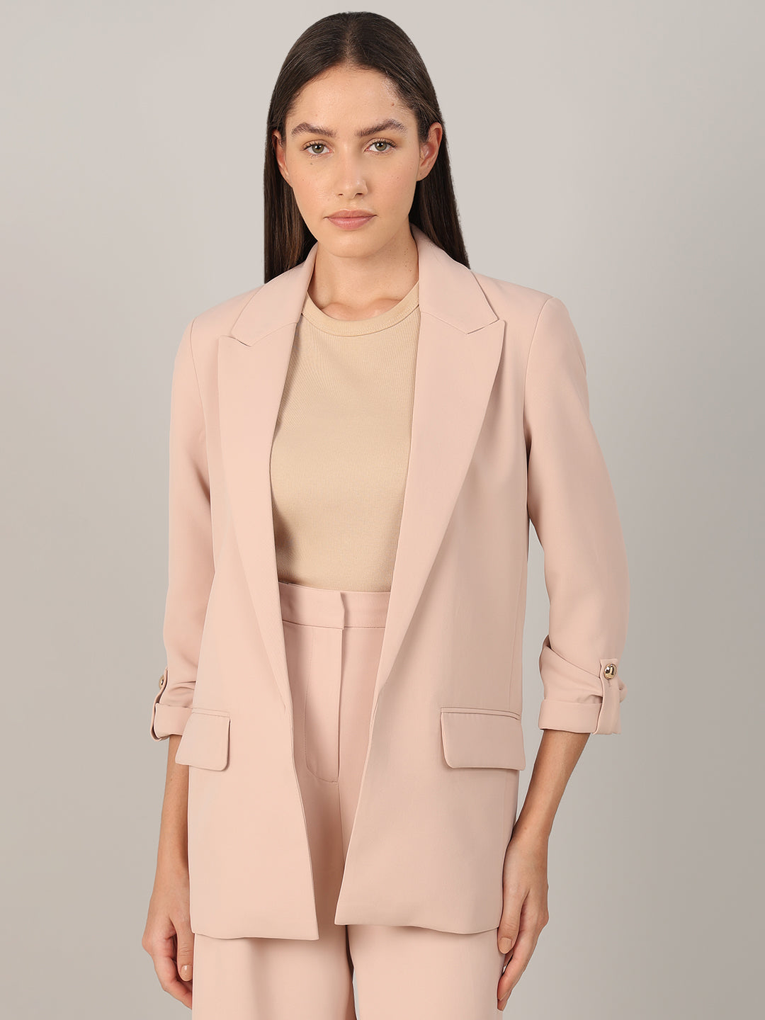 Pink Tailored Blazer