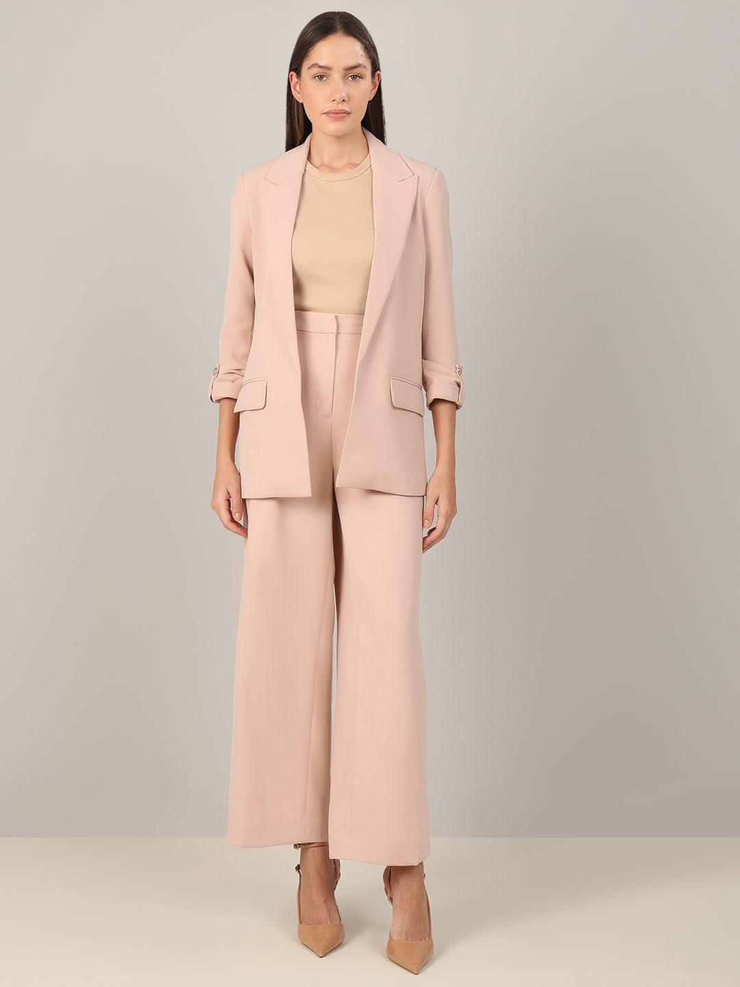 Pink Tailored Blazer