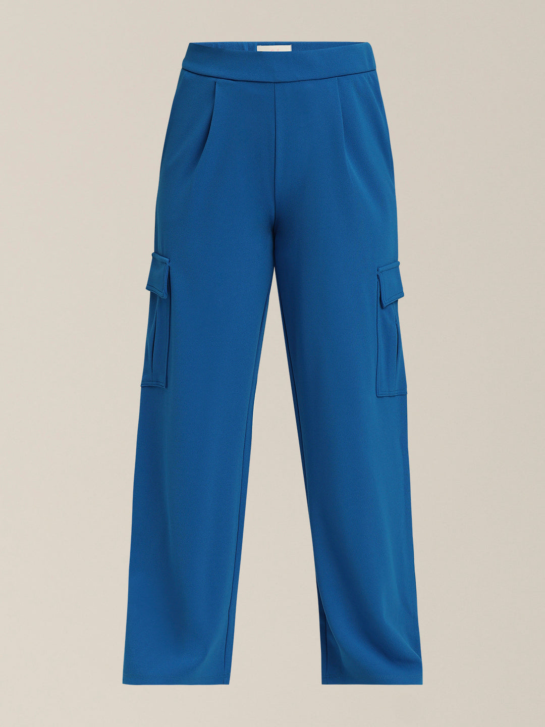Girls Blue Cargo Pants