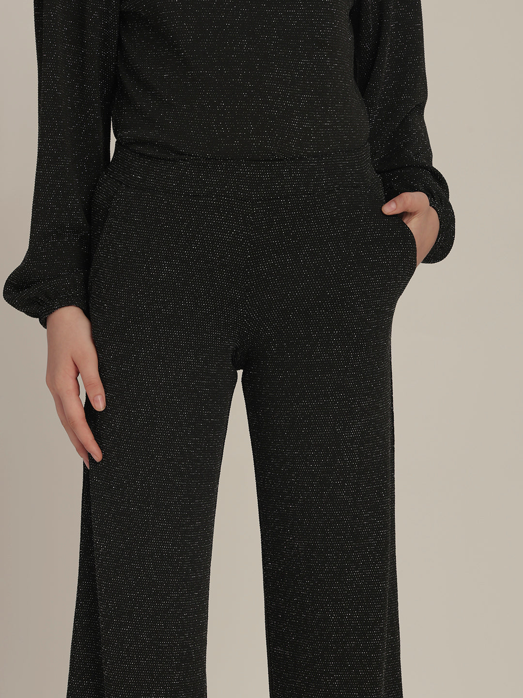 Girls Glitter Wide Leg Pants