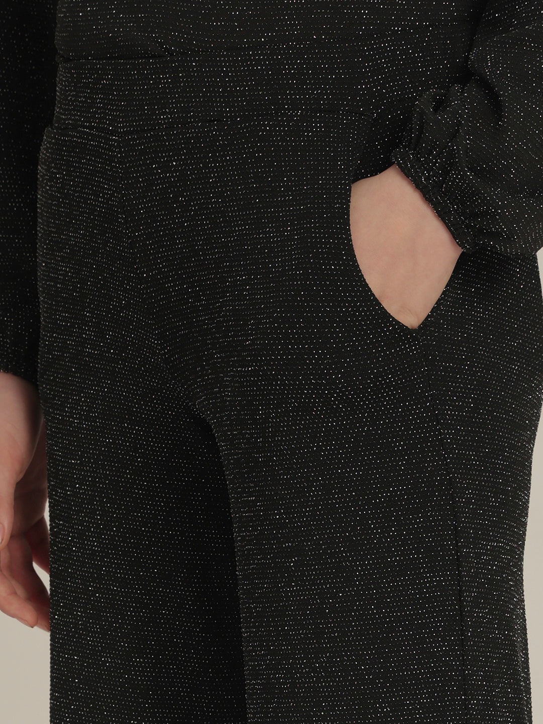 Girls Glitter Wide Leg Pants