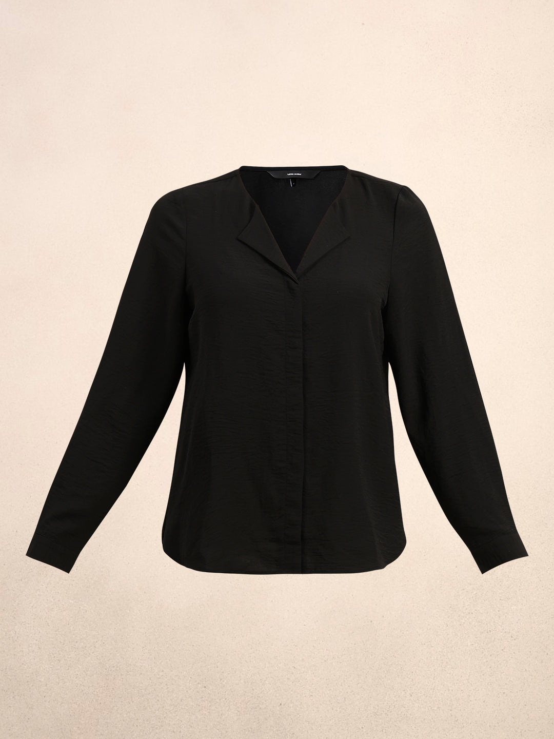 Black Lapel Shirt