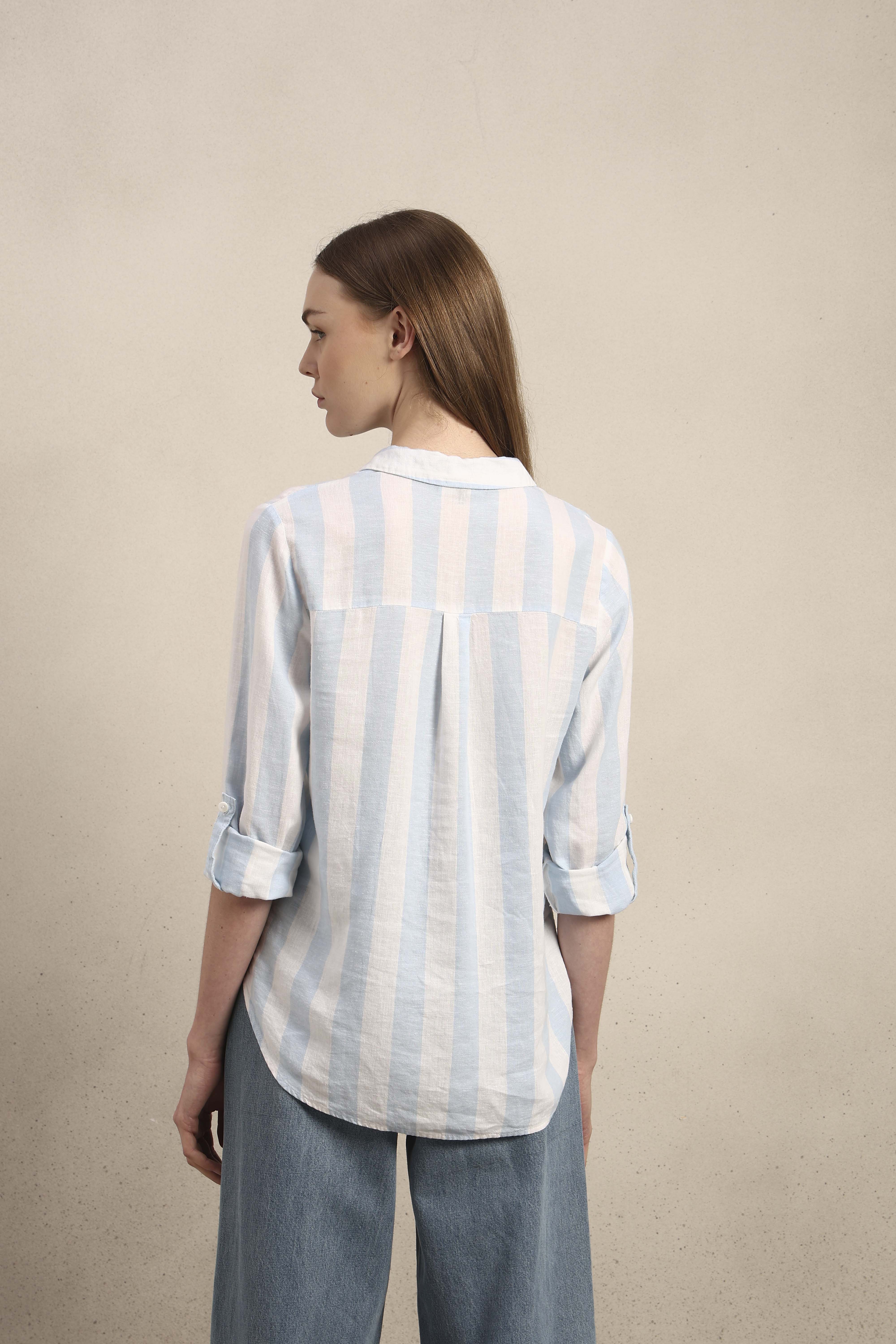 Striped Utility Shirt