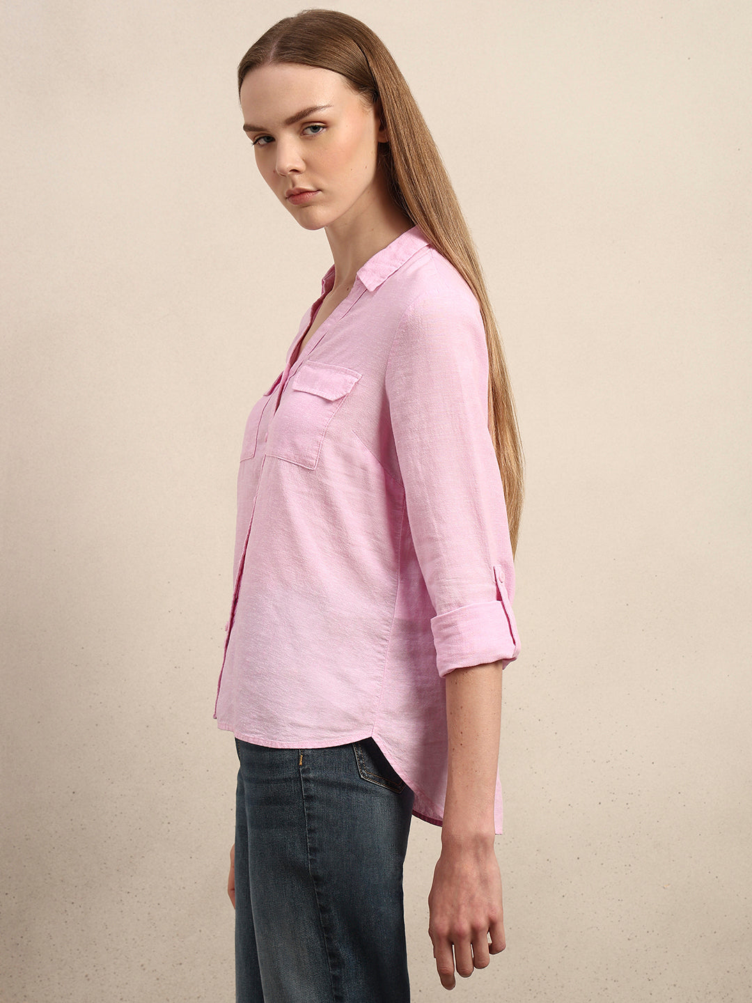 Pink Utility Shirt