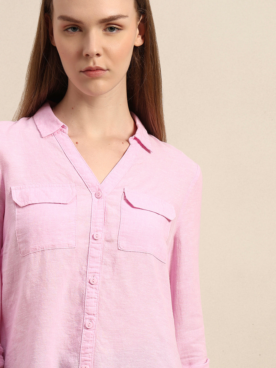 Pink Utility Shirt