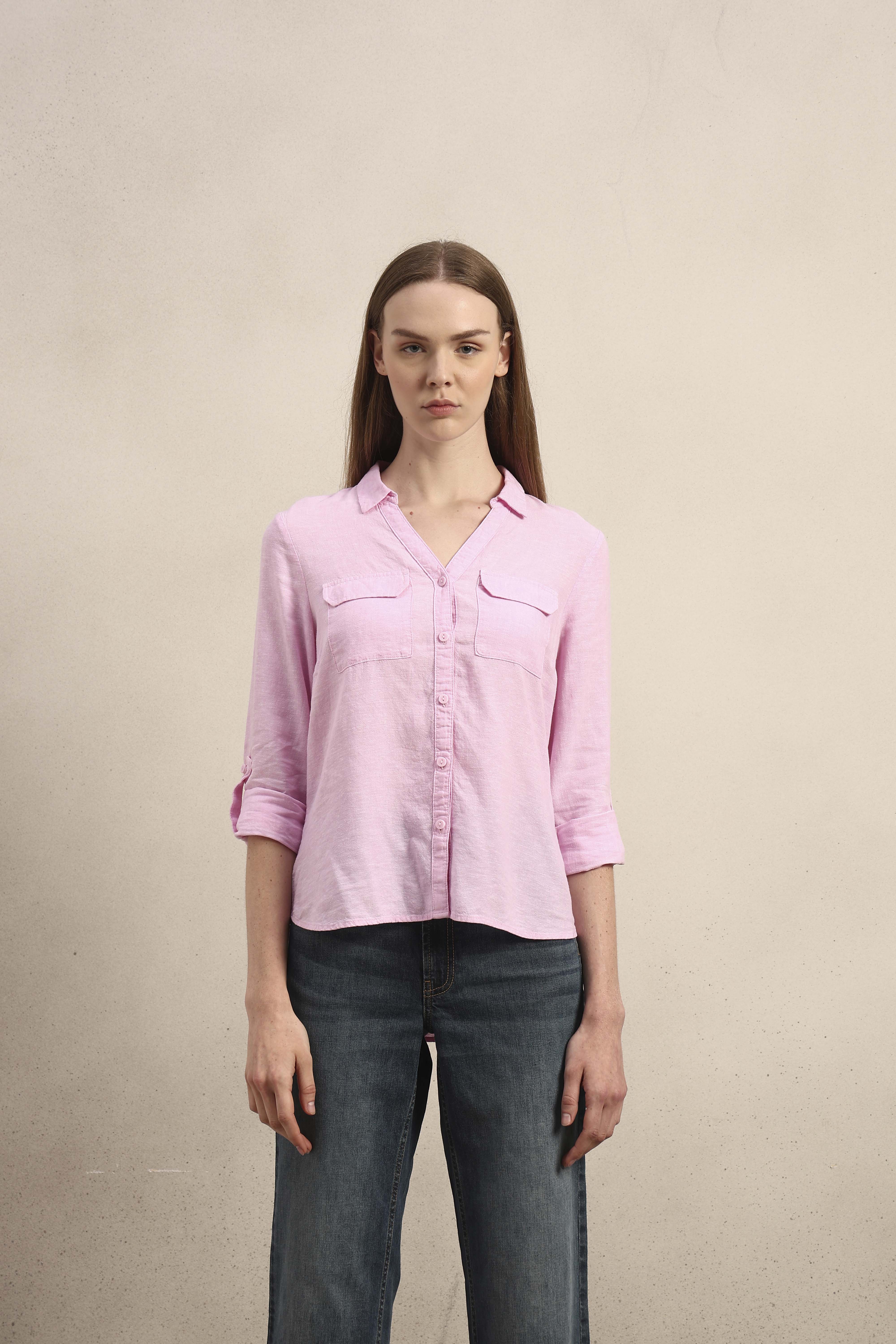 Pink Utility Shirt