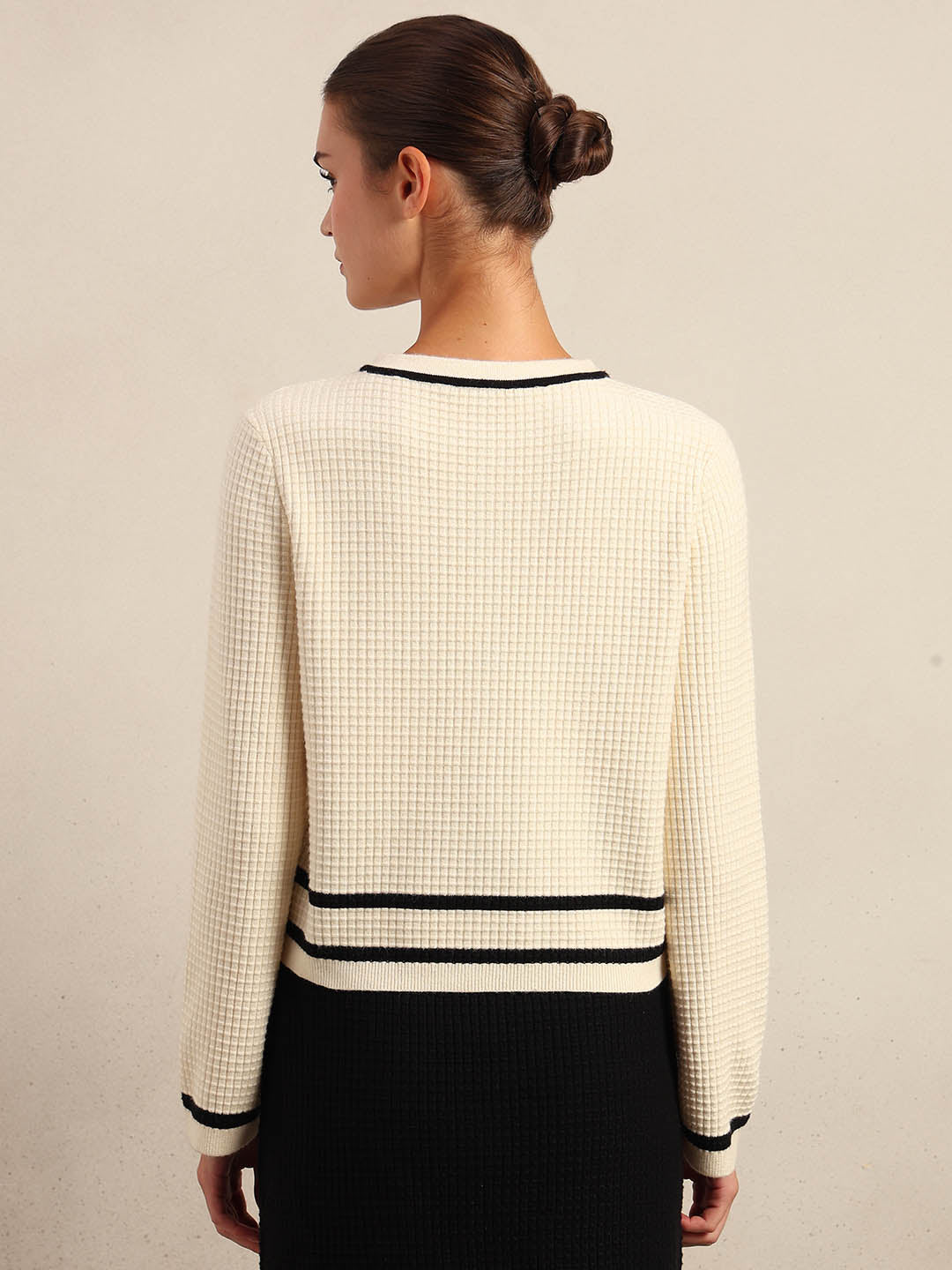 Textured Knit Cardigan