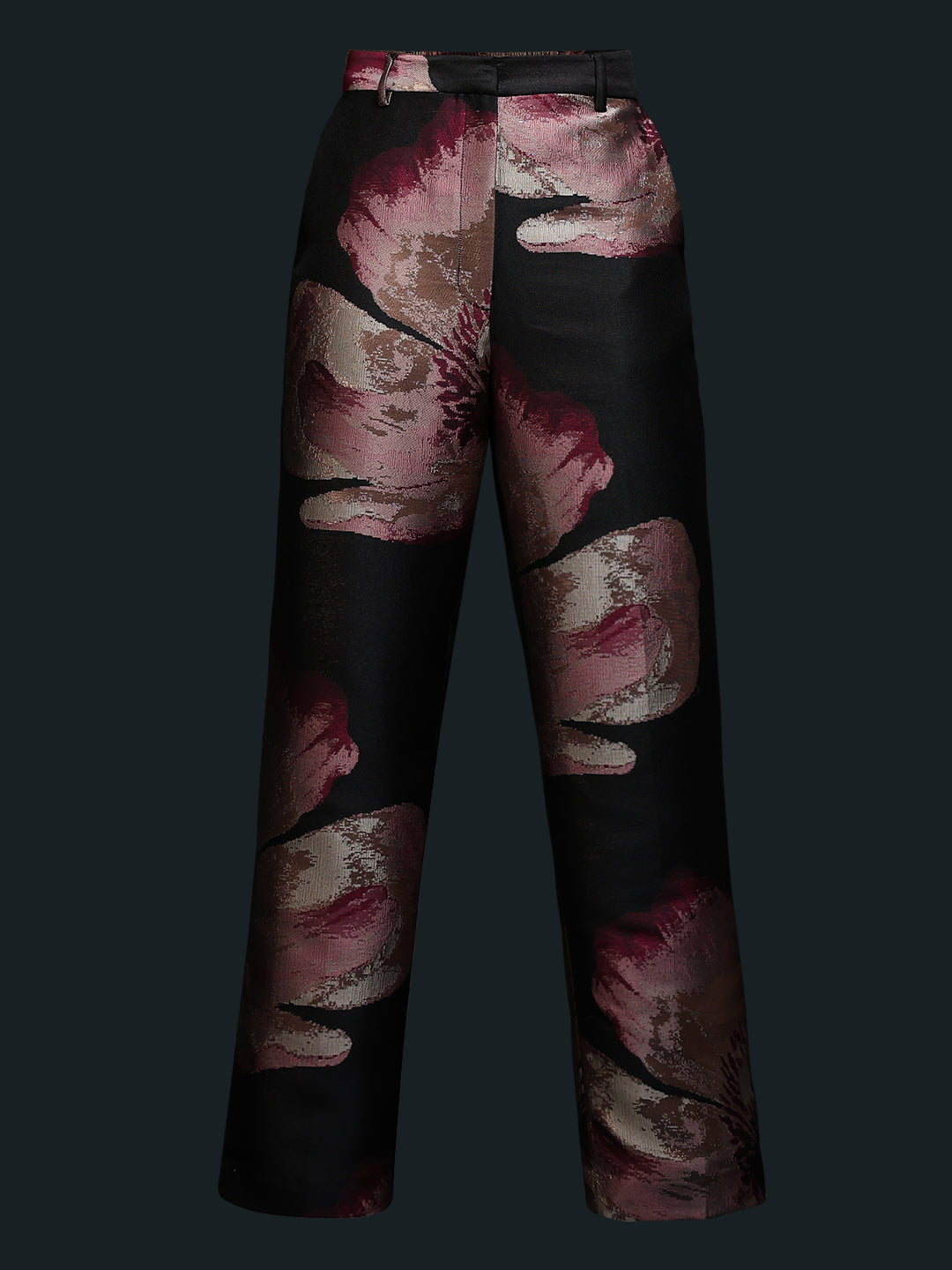 Marquee Floral Jacquard Pants