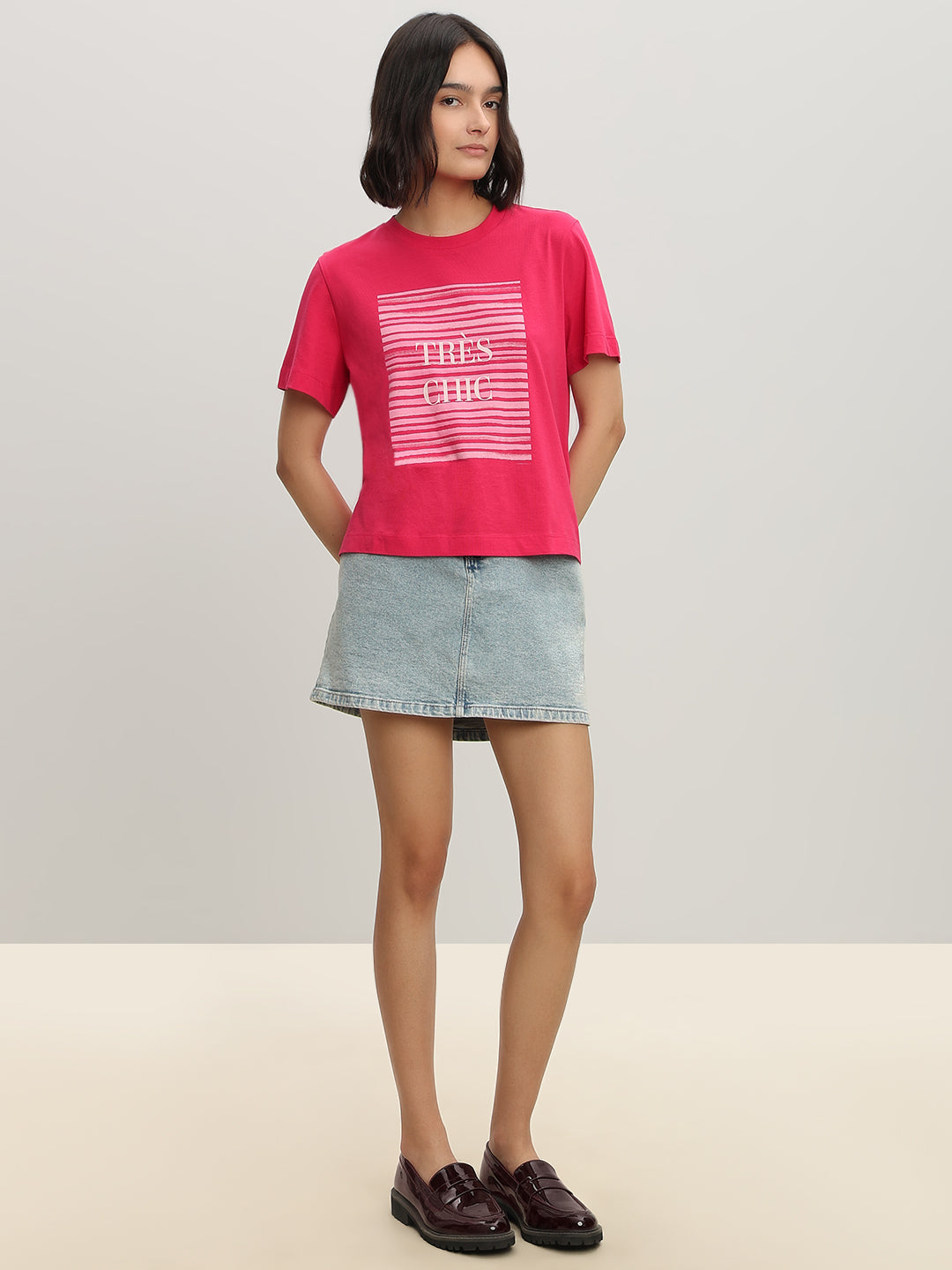 Printed Organic Cotton T-shirt