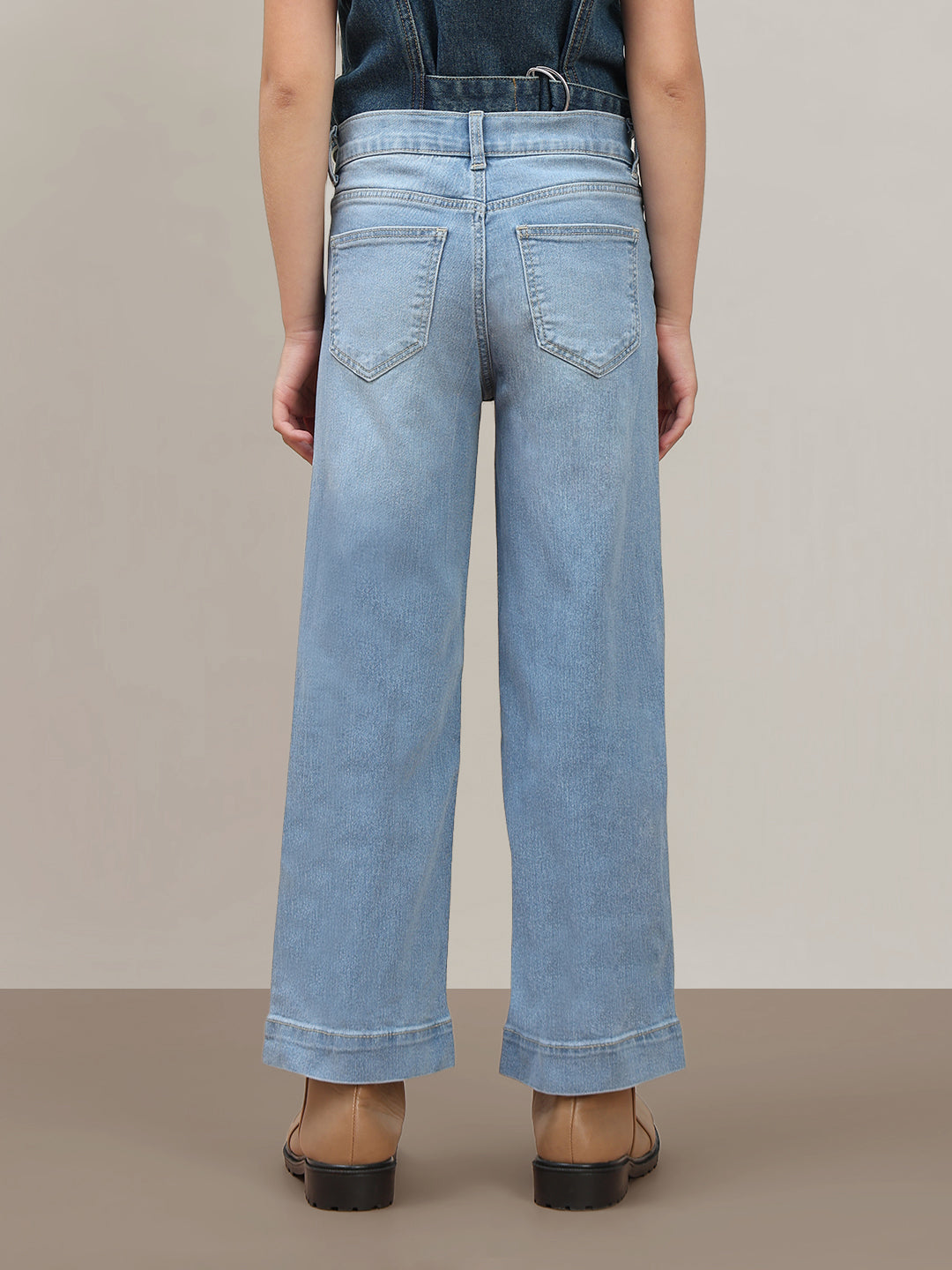 GIRL Light Blue Wide Leg Jeans