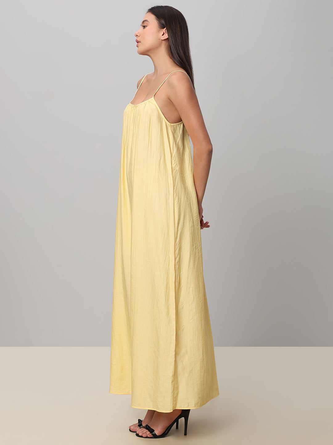 Yellow Singlet Maxi Dress