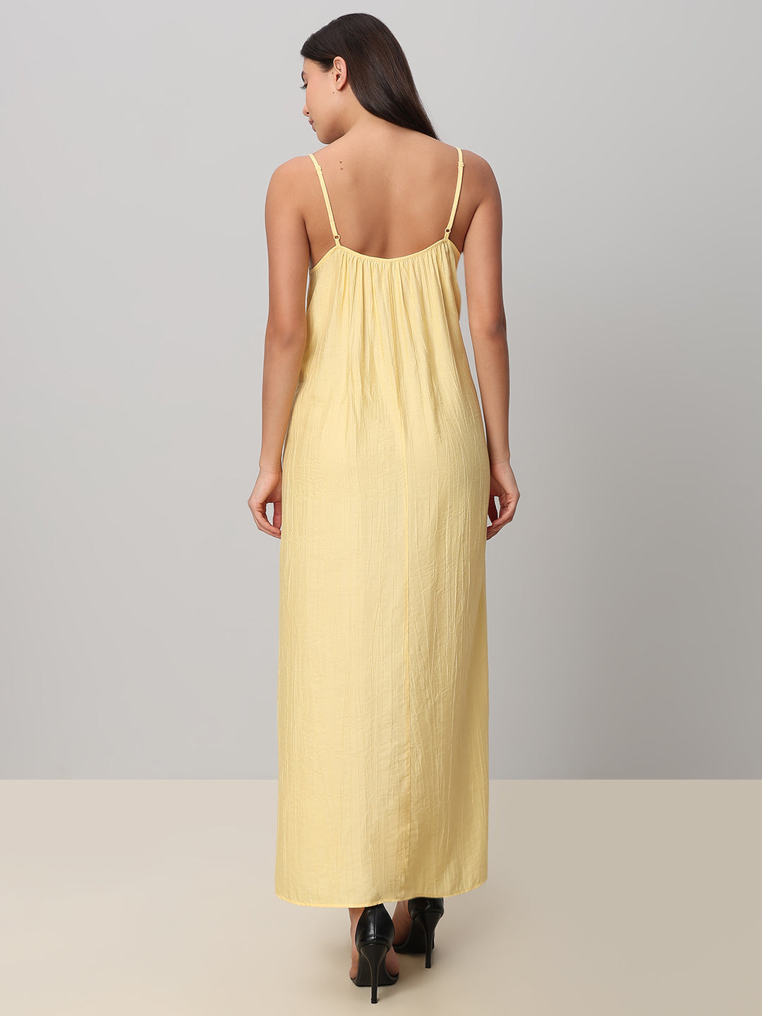Yellow Singlet Maxi Dress