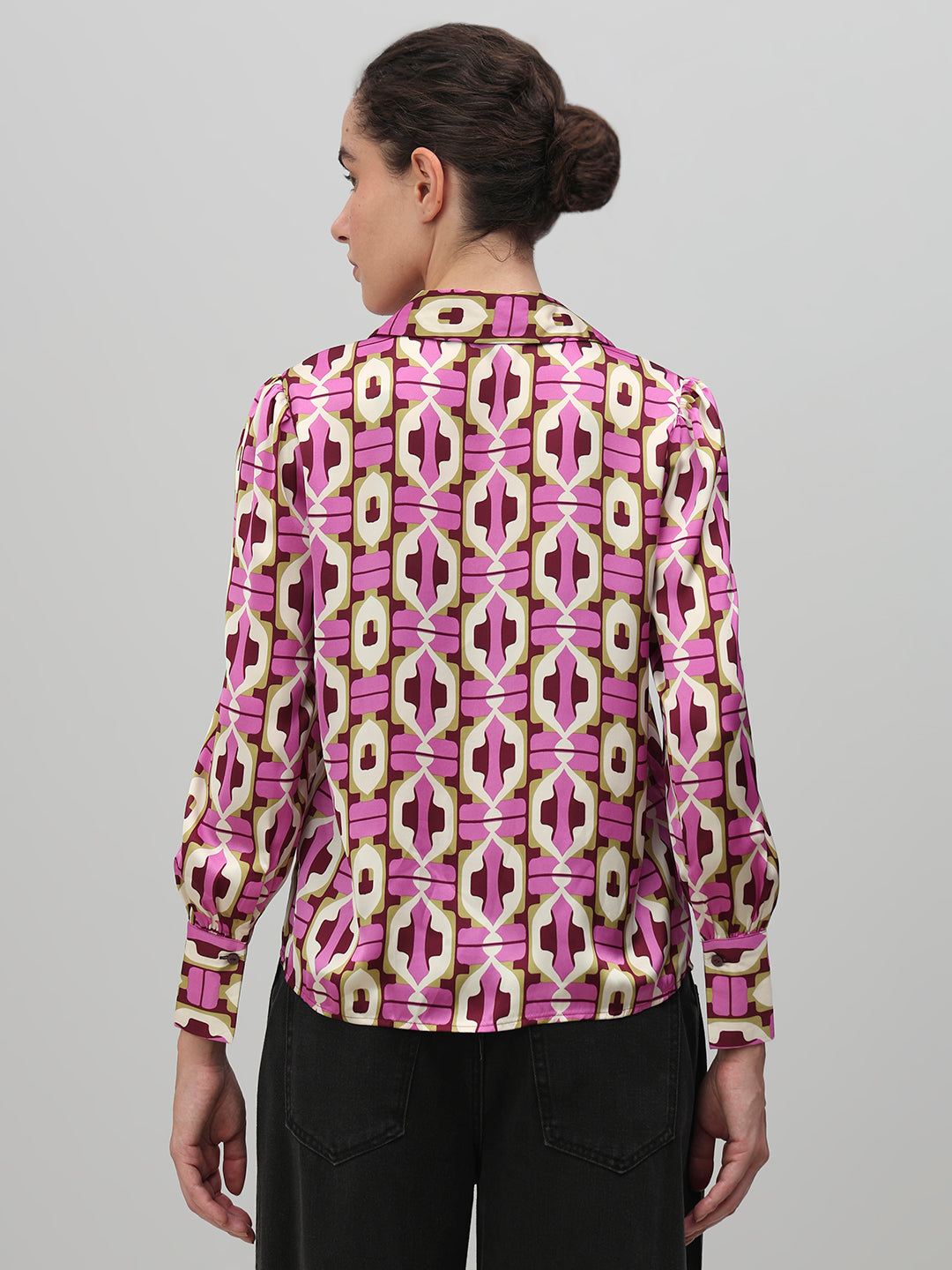 Geometric Print Shirt
