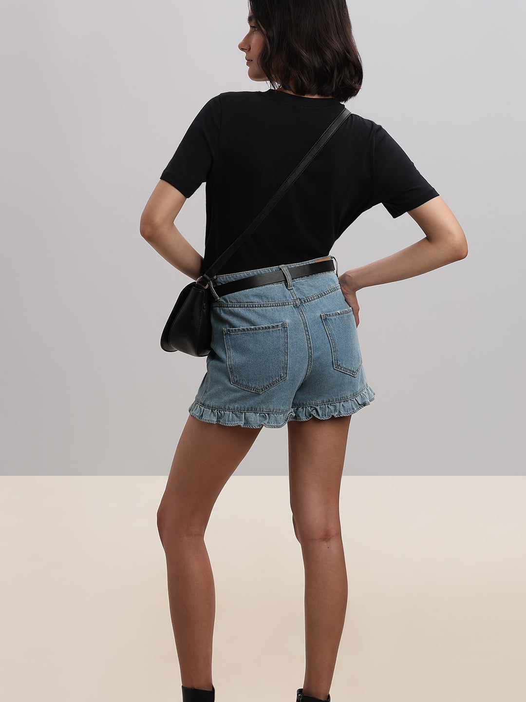 Organic Cotton T-shirt - Black - XS