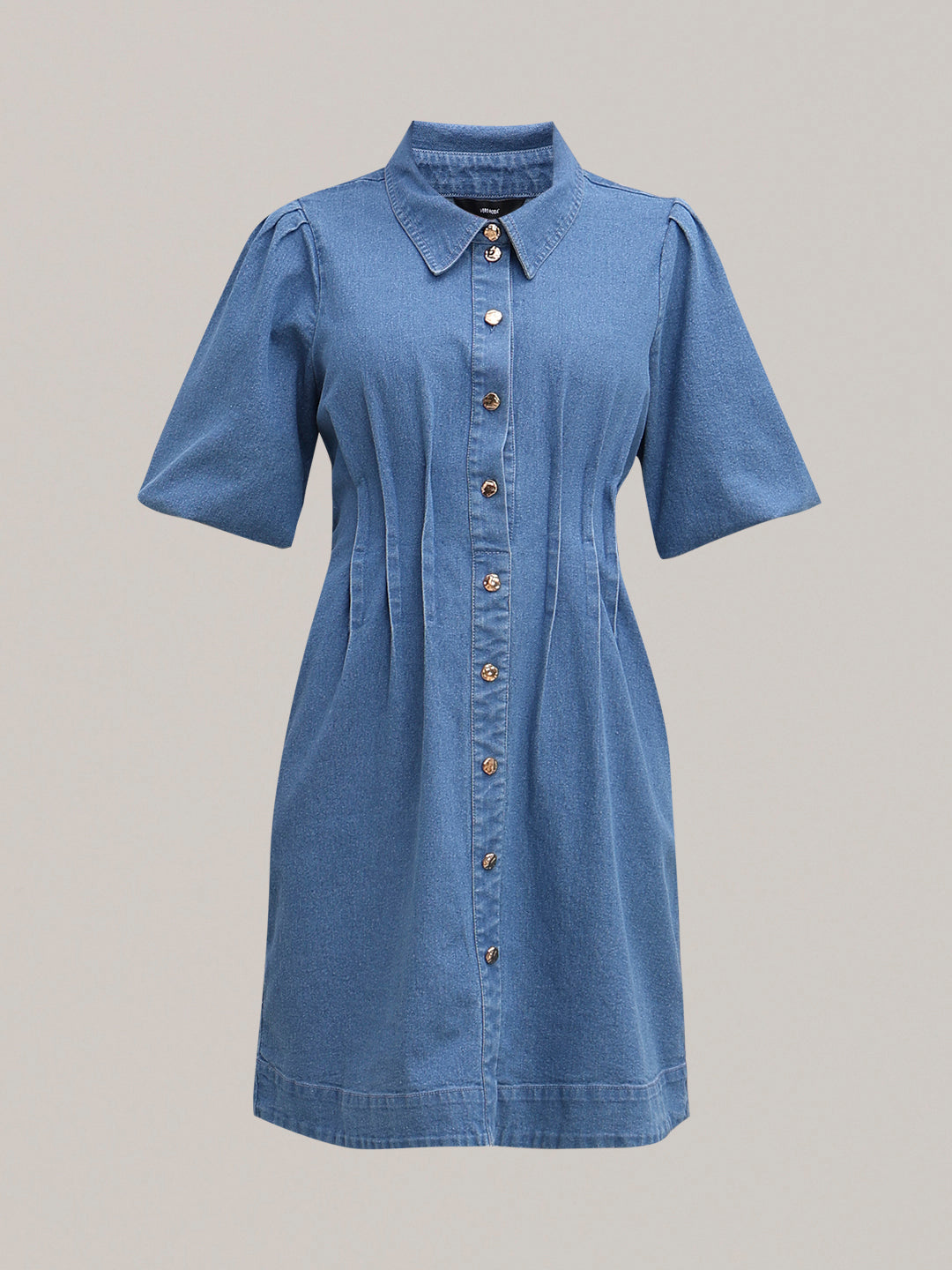 Blue Denim Mini Dress