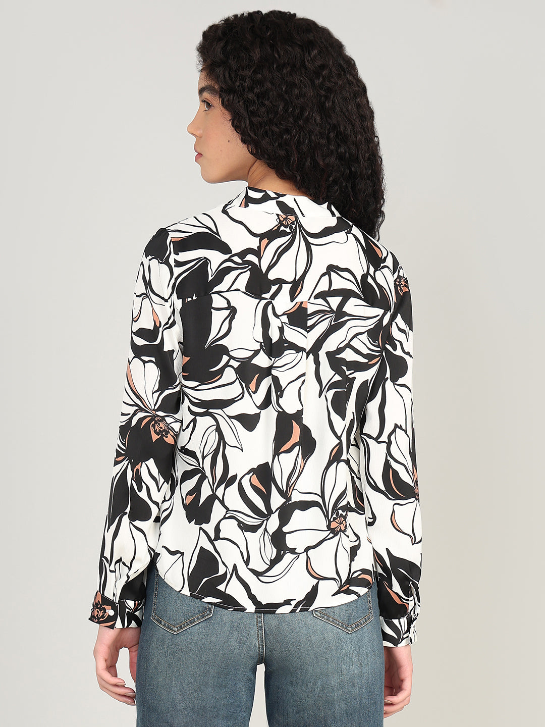 Abstract Print Top