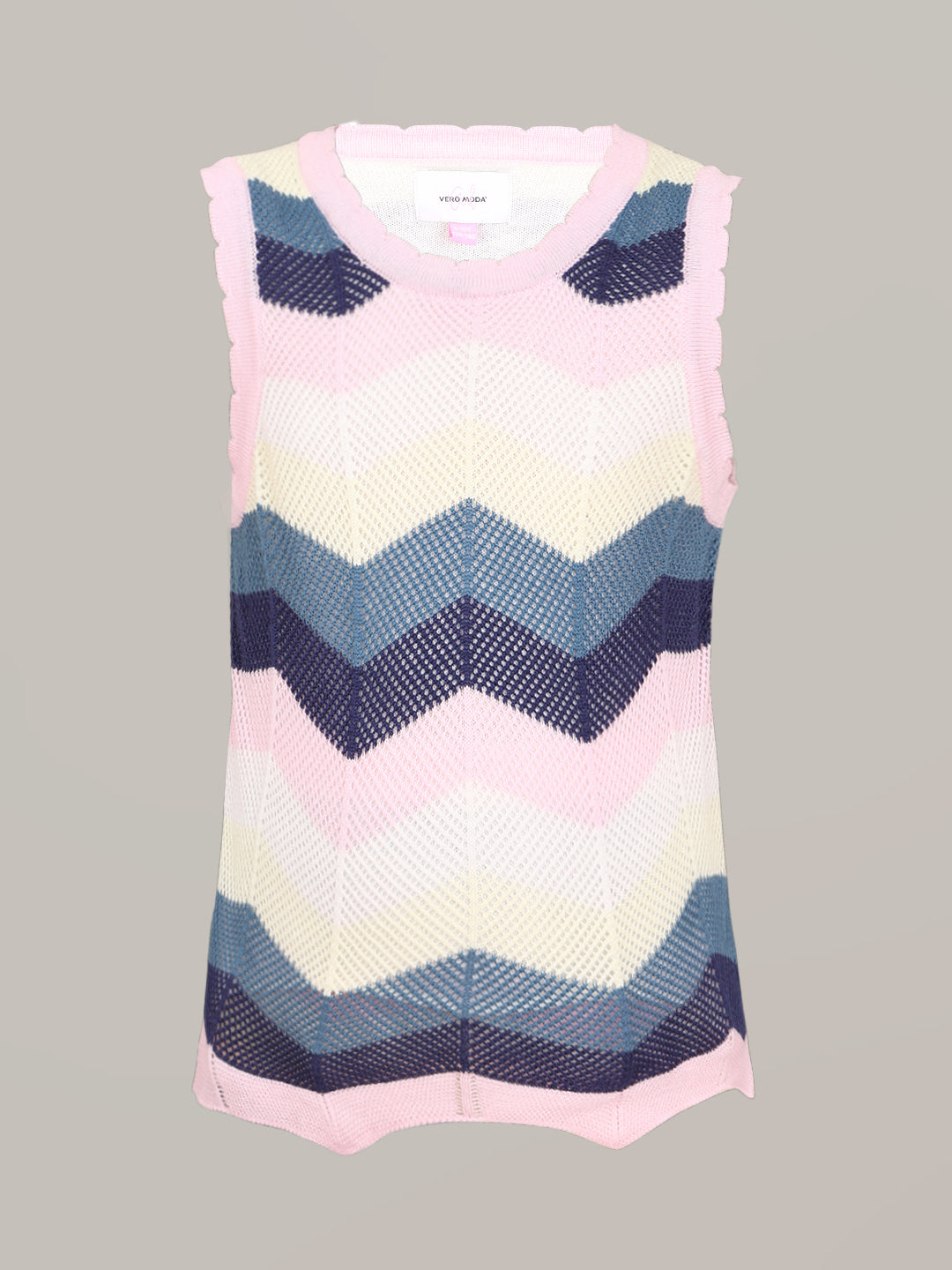 GIRL Chevron Knitted Top