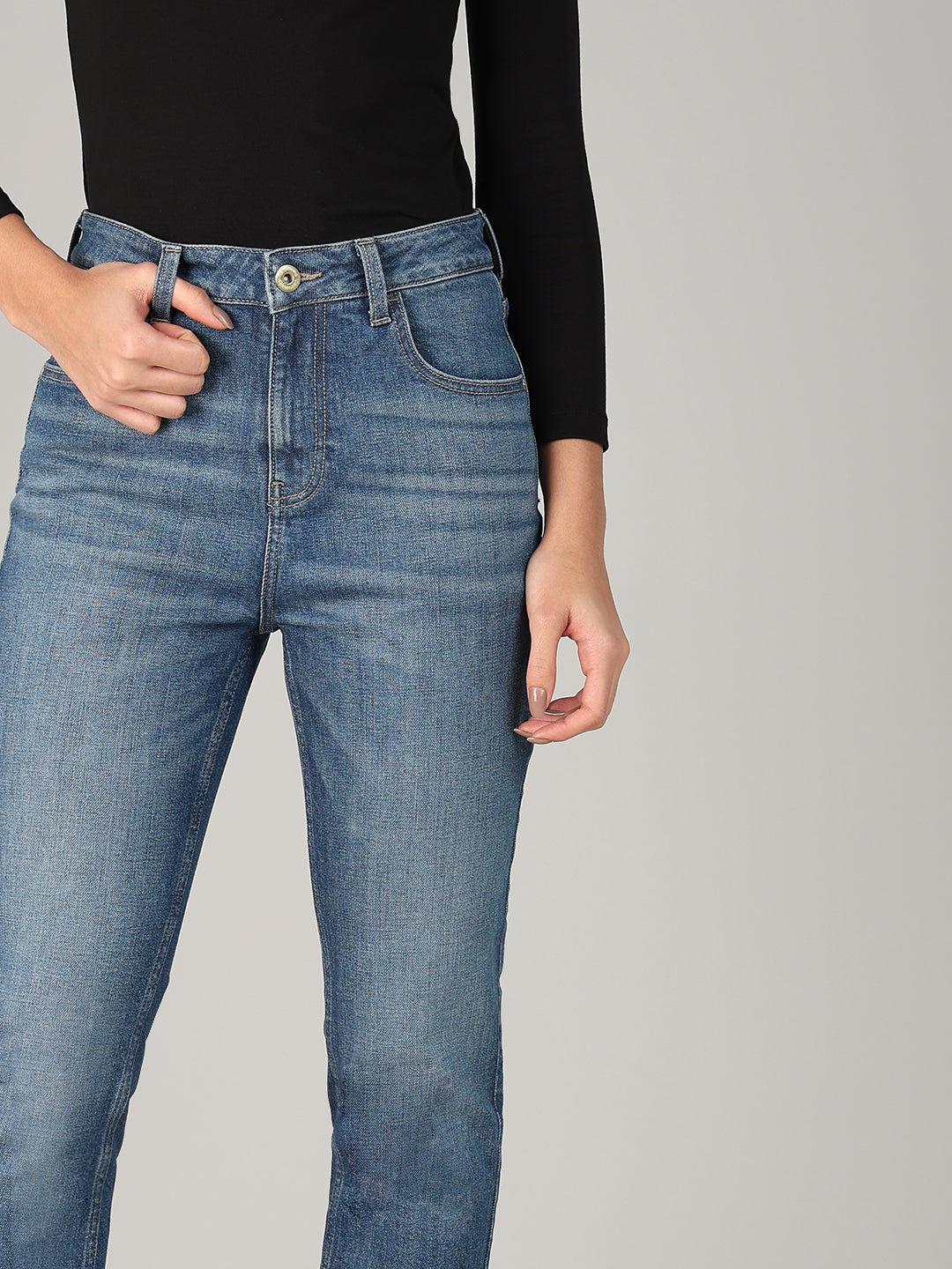 Classic Blue Straight Fit Jeans