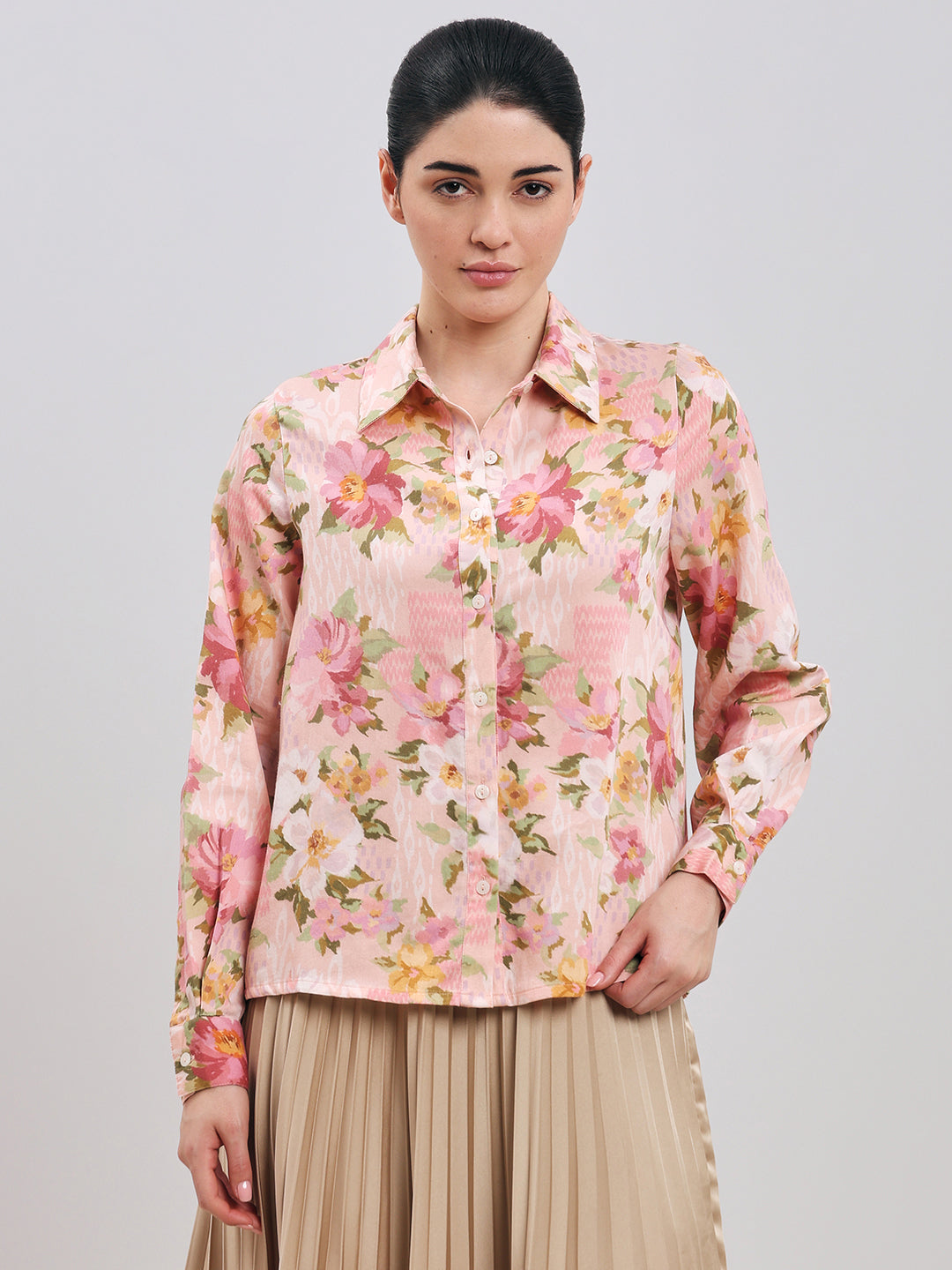 Floral Cotton Shirt