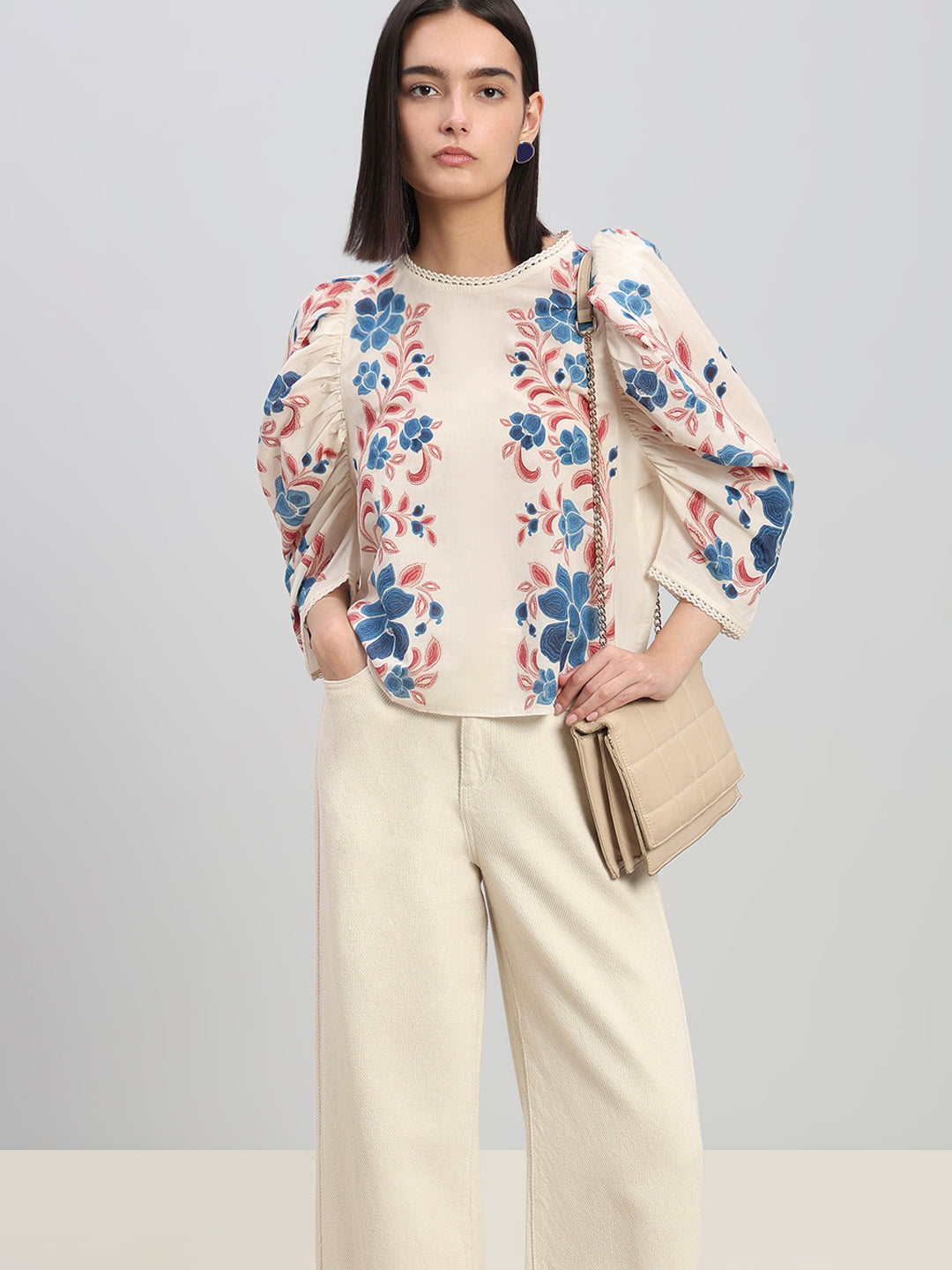 Cotton Printed Top