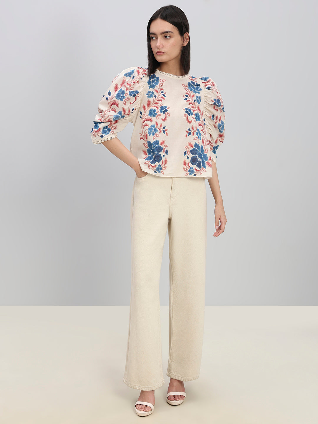 Cotton Printed Top