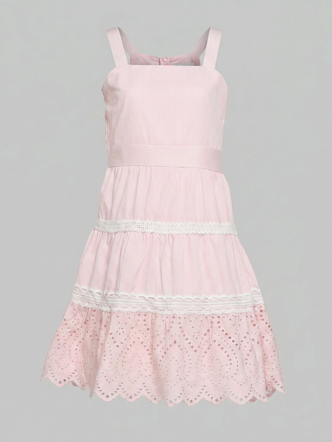 GIRLS Pink Lace Dress