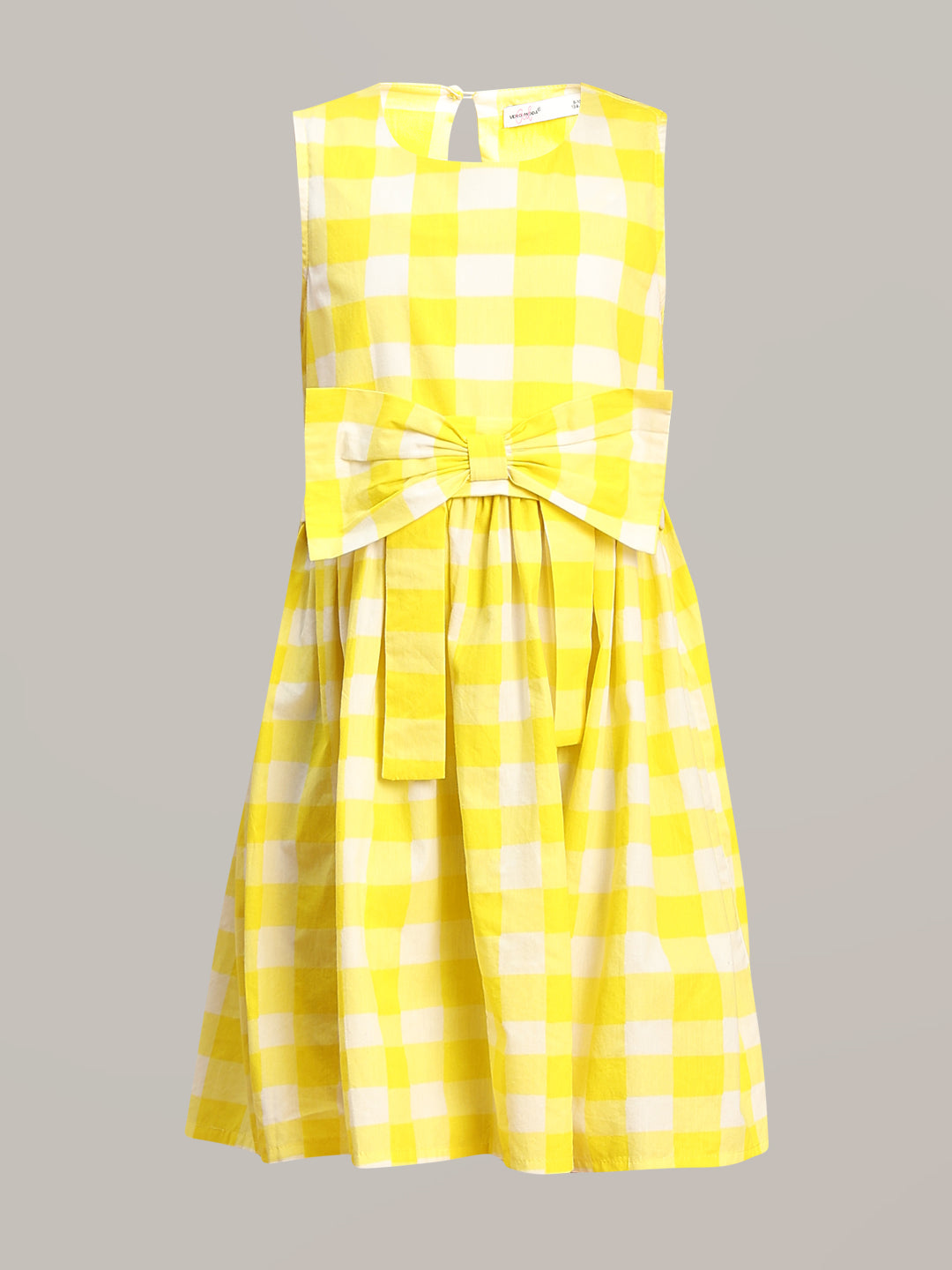 GIRL Gingham Check Cotton Dress