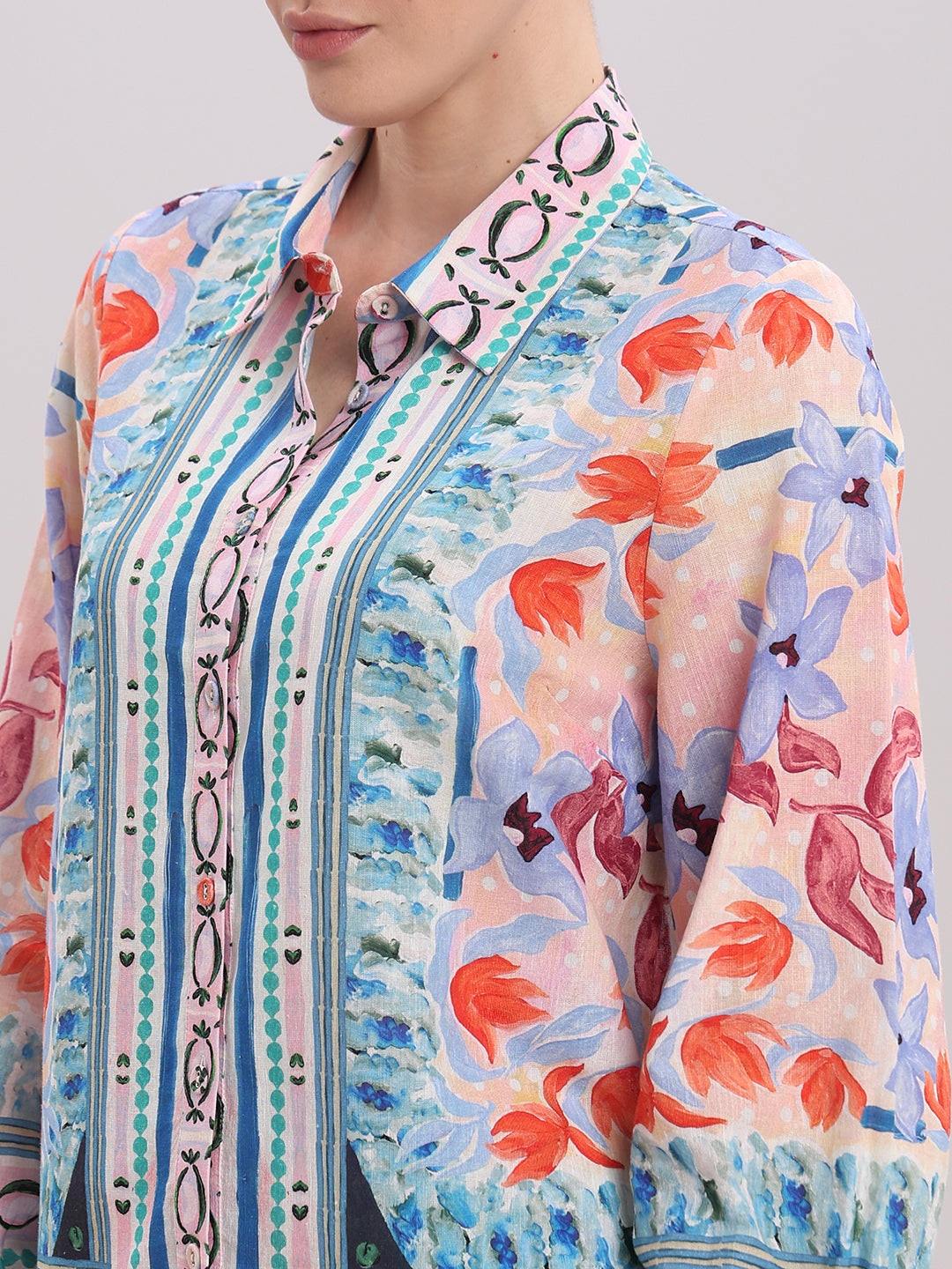 Multi-Colour Printed Shirt