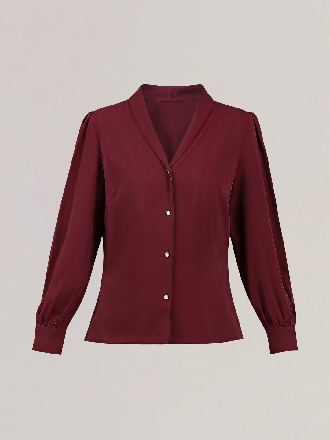 Shawl Collar Full Sleeves Top