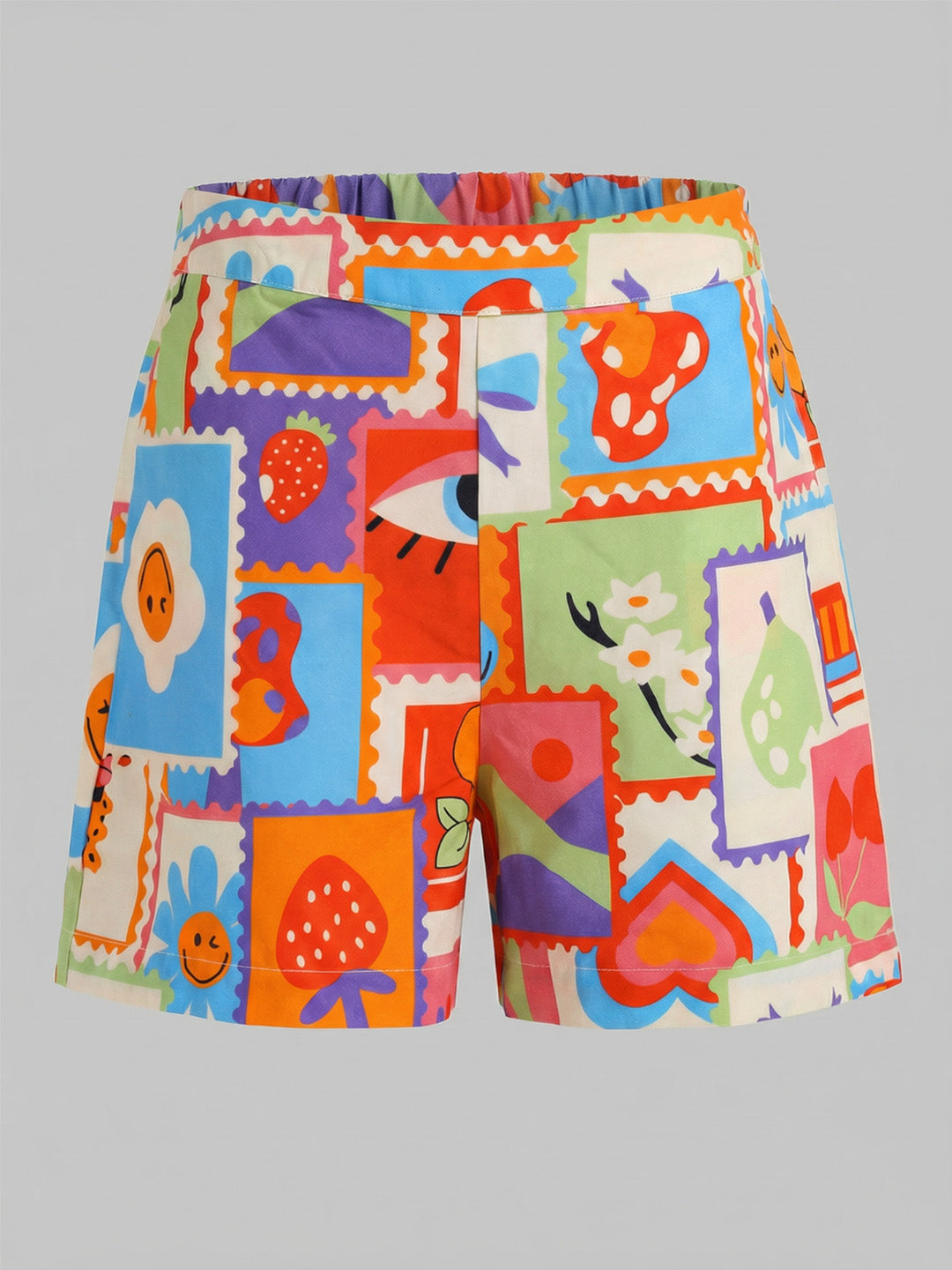 GIRLS Printed Cotton Shorts