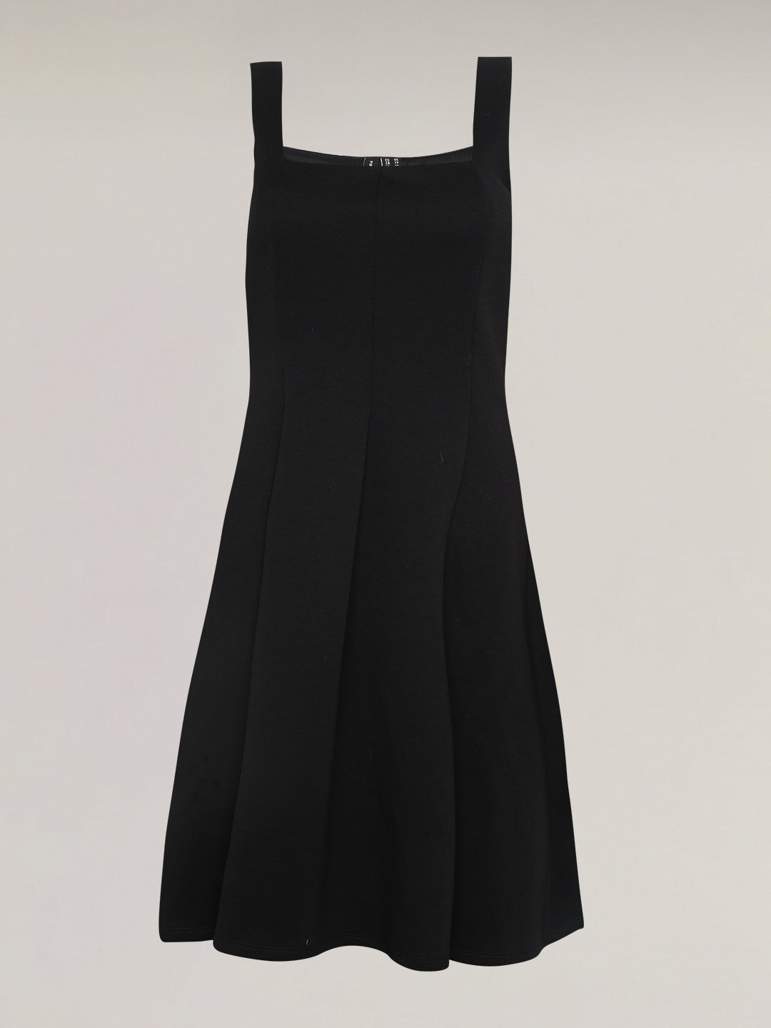 Black Flared Short Dress