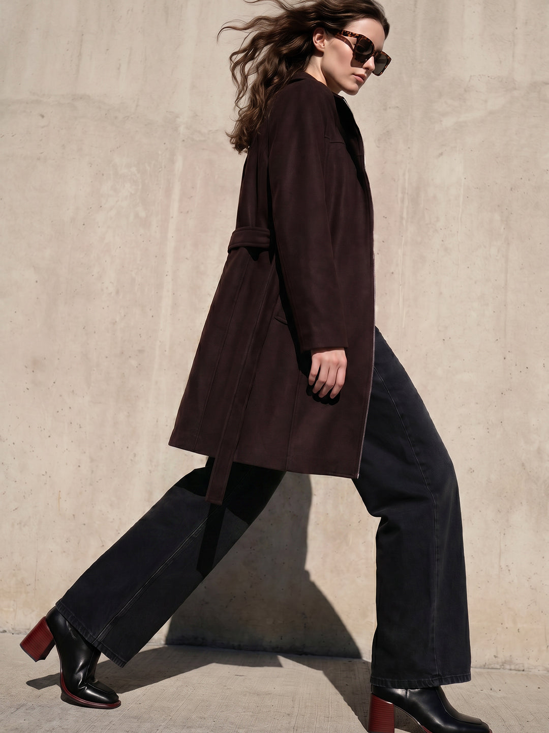 Dark Brown Long Coat
