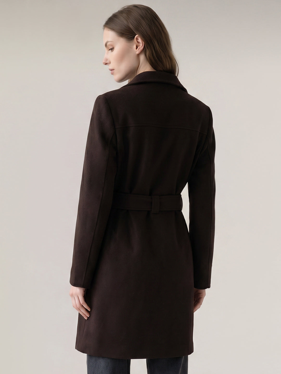 Dark Brown Long Coat