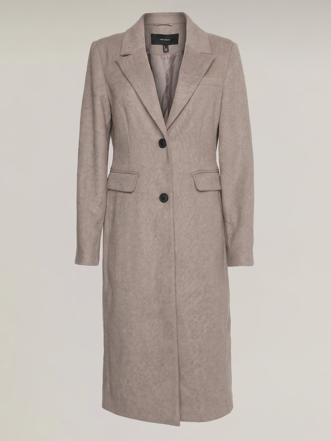Long Wool Blend Coat