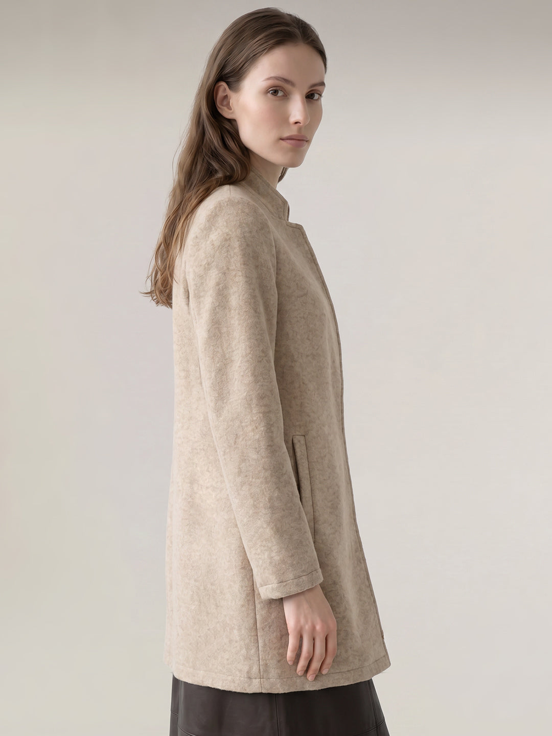 Beige Long Coat