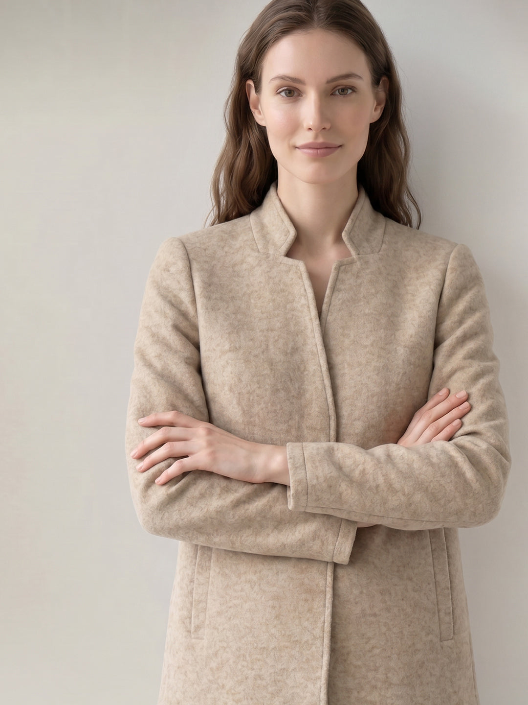 Beige Long Coat