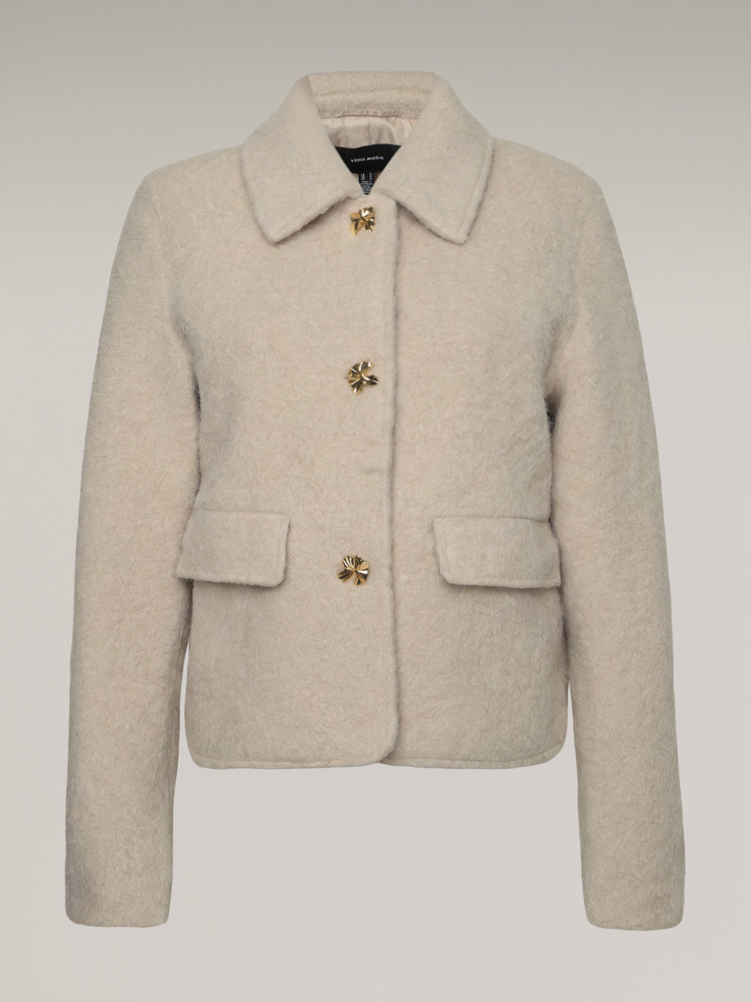 Beige Short Jacket
