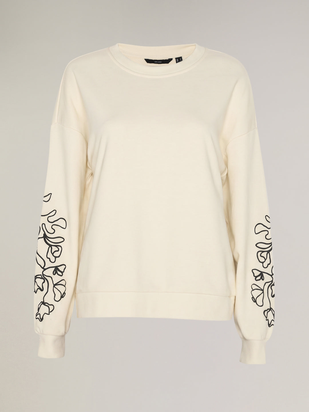 Off-White O-Neck Sweatshirt