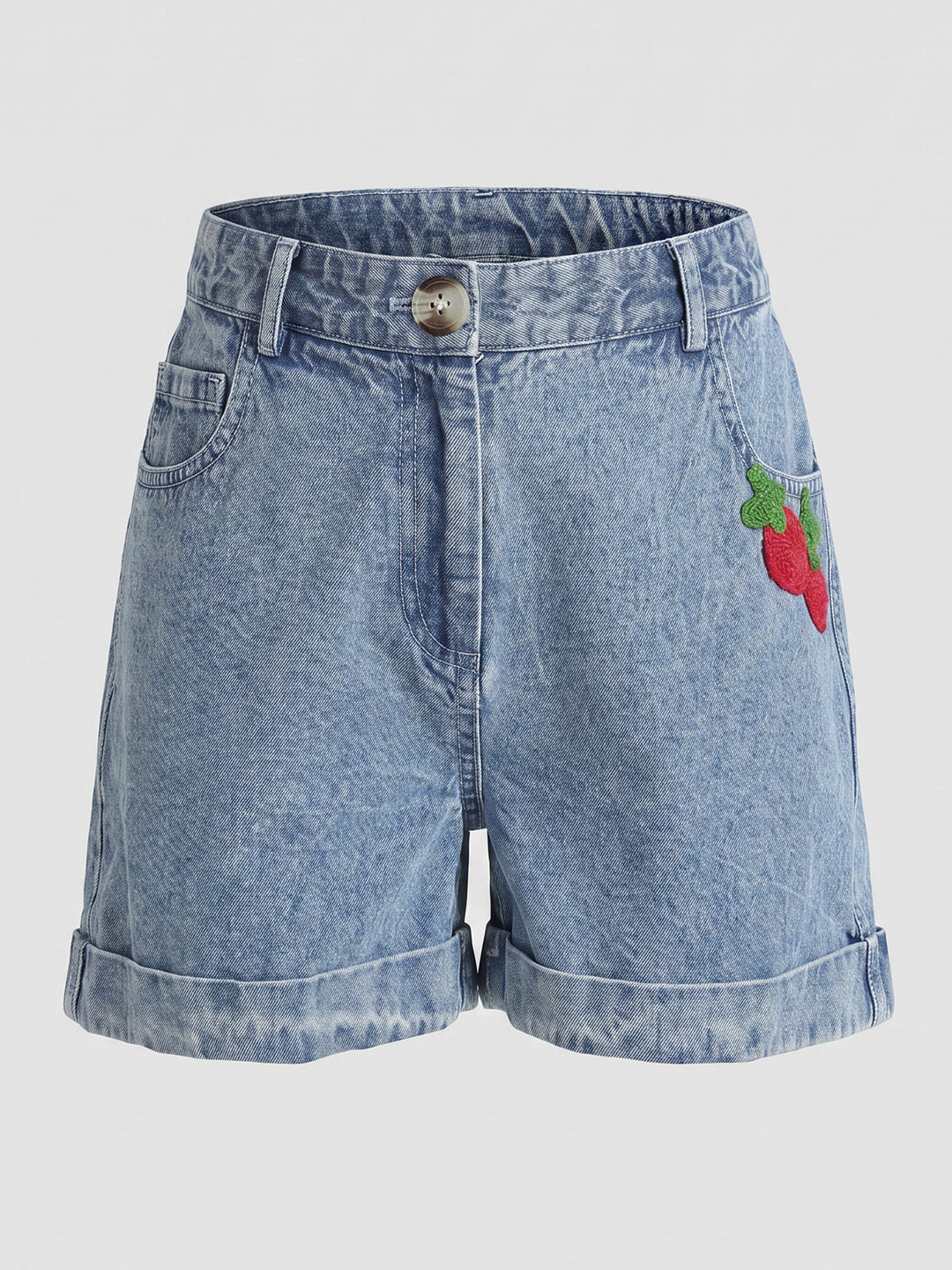 GIRLS Blue Denim Shorts
