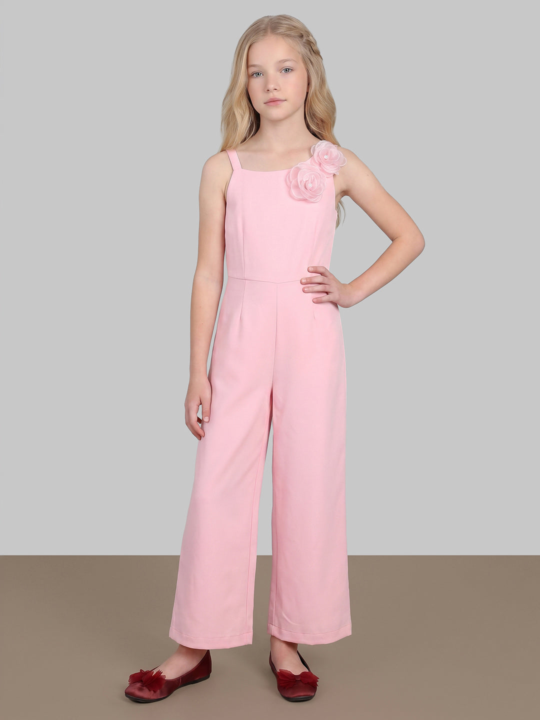 GIRLS Pink Jumpsuit