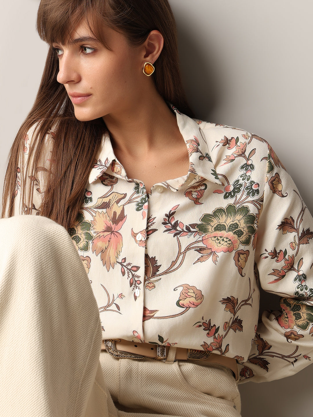 Floral Print Shirt
