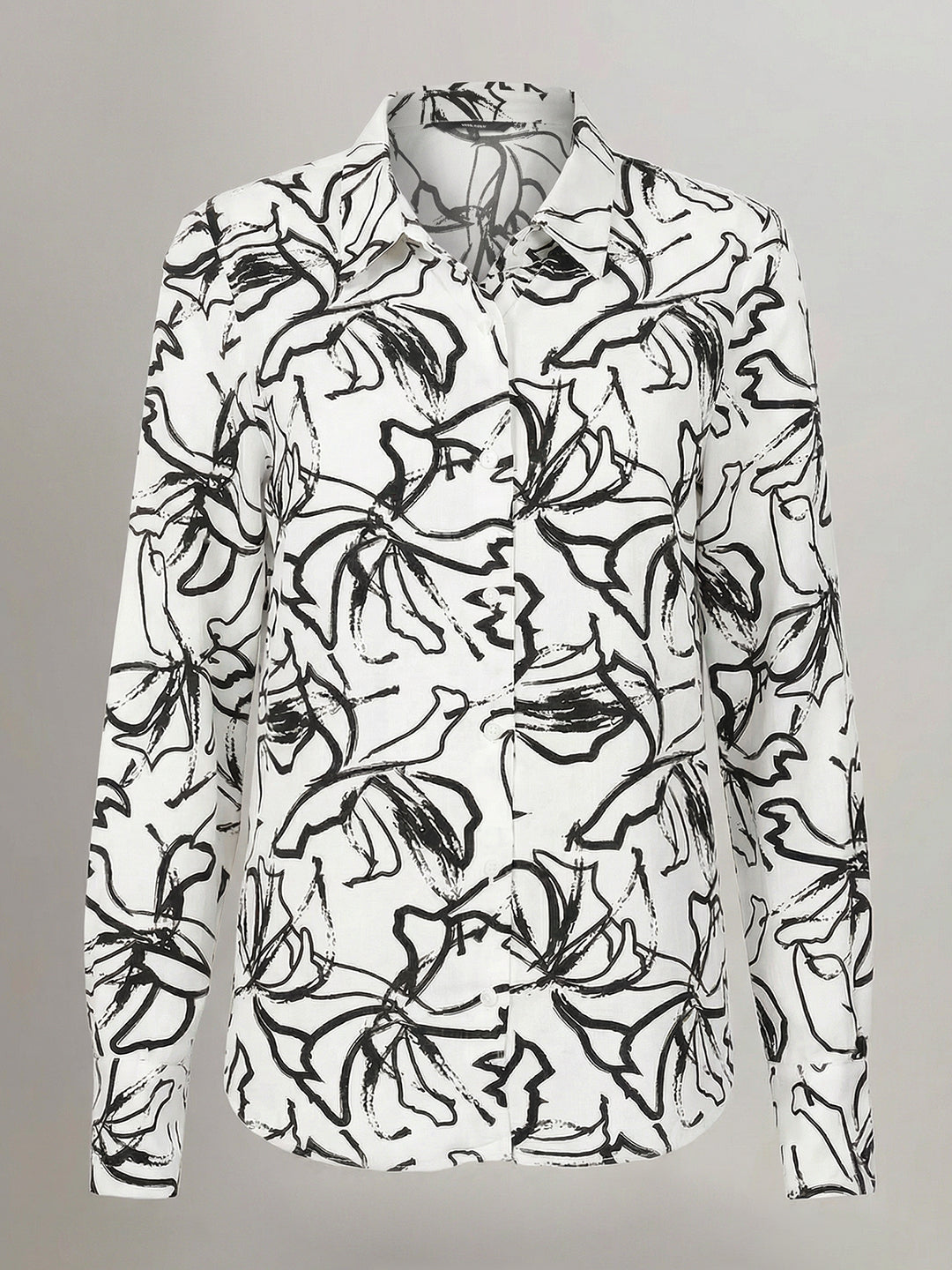 White Printed Shirt