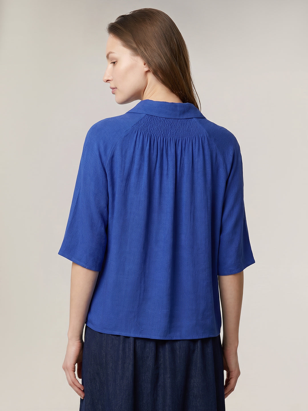 Dark Blue Regular Fit Shirt