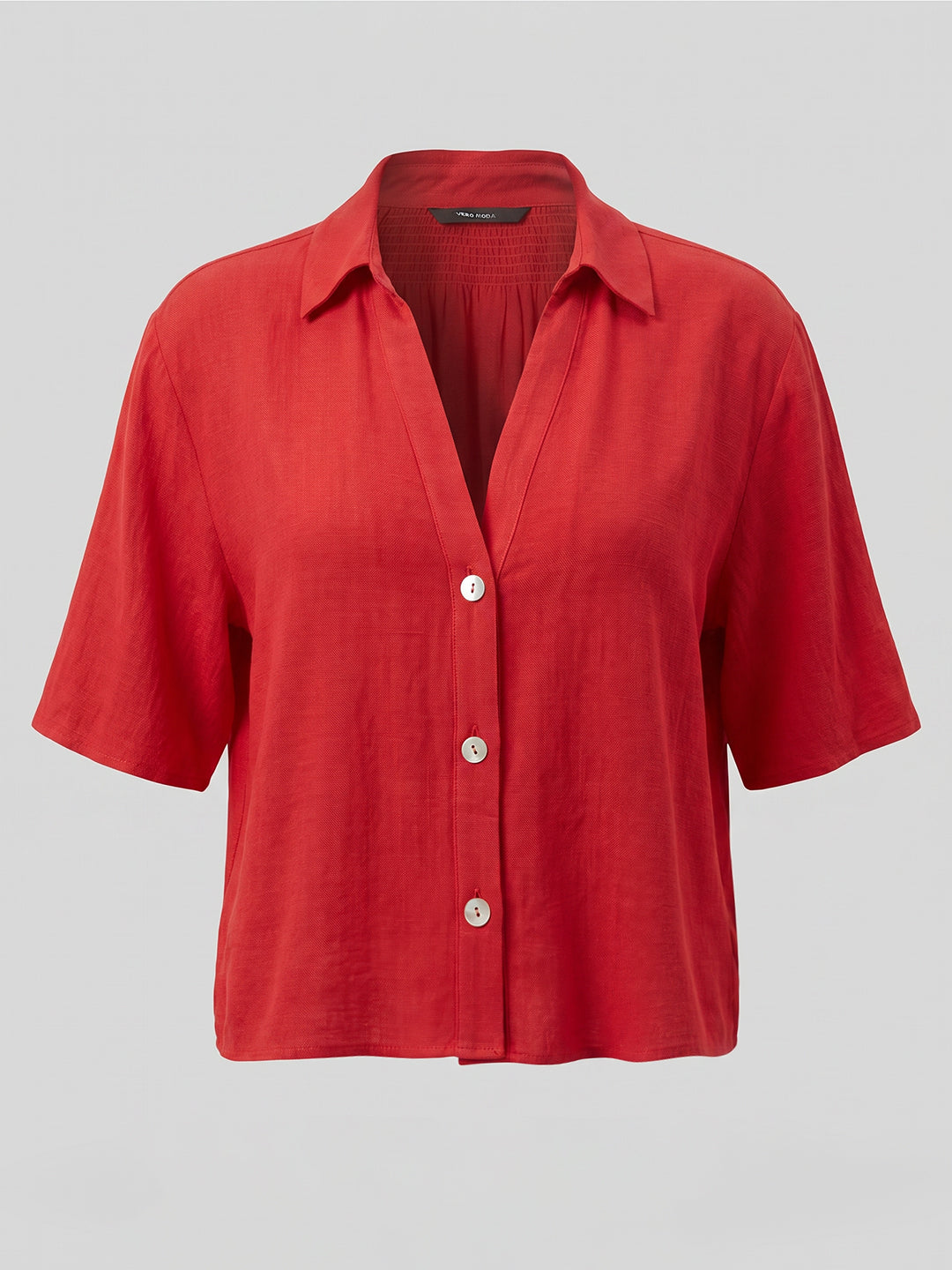 Dark Red Regular Fit Shirt