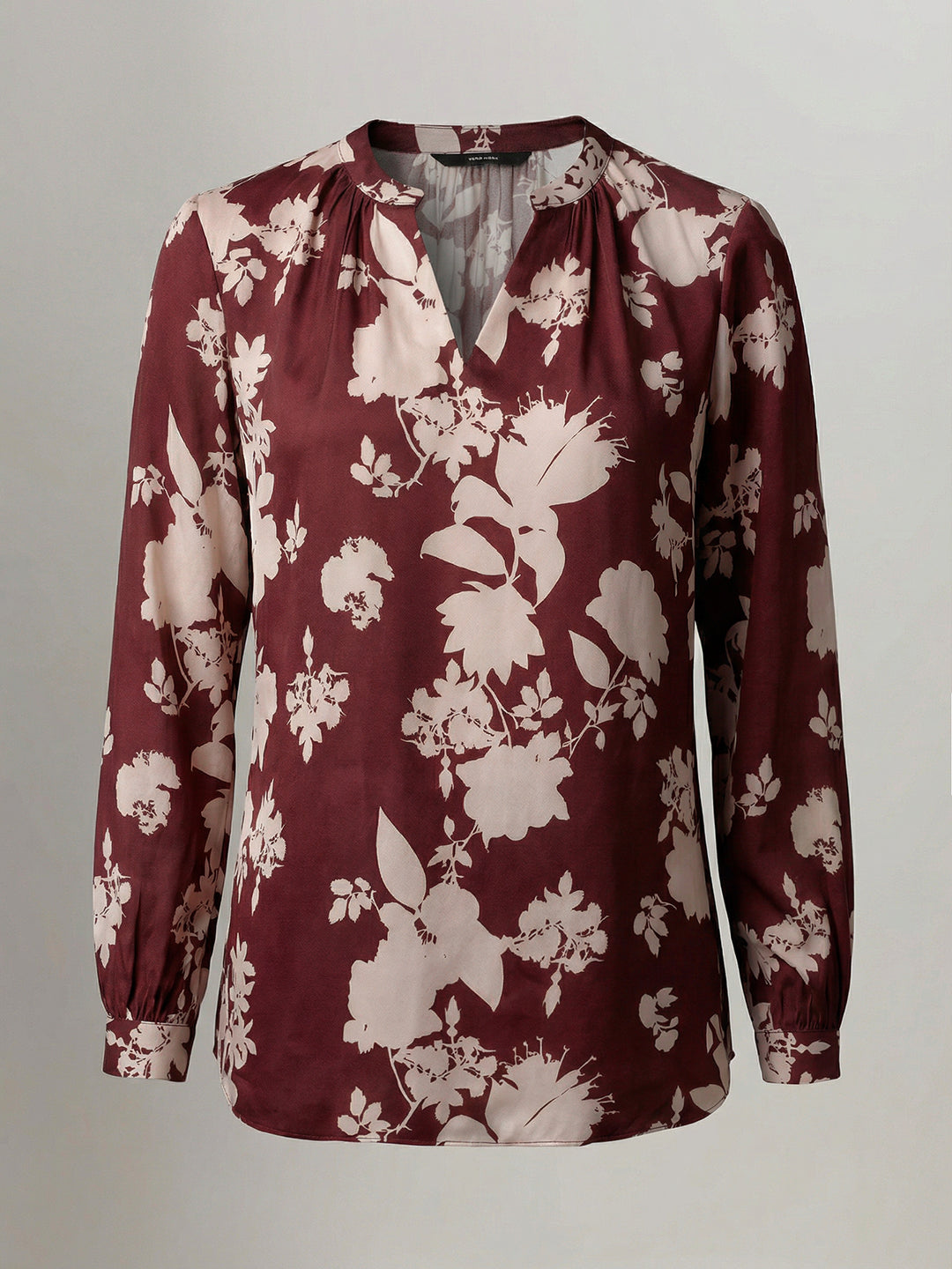 Maroon Printed Shirt