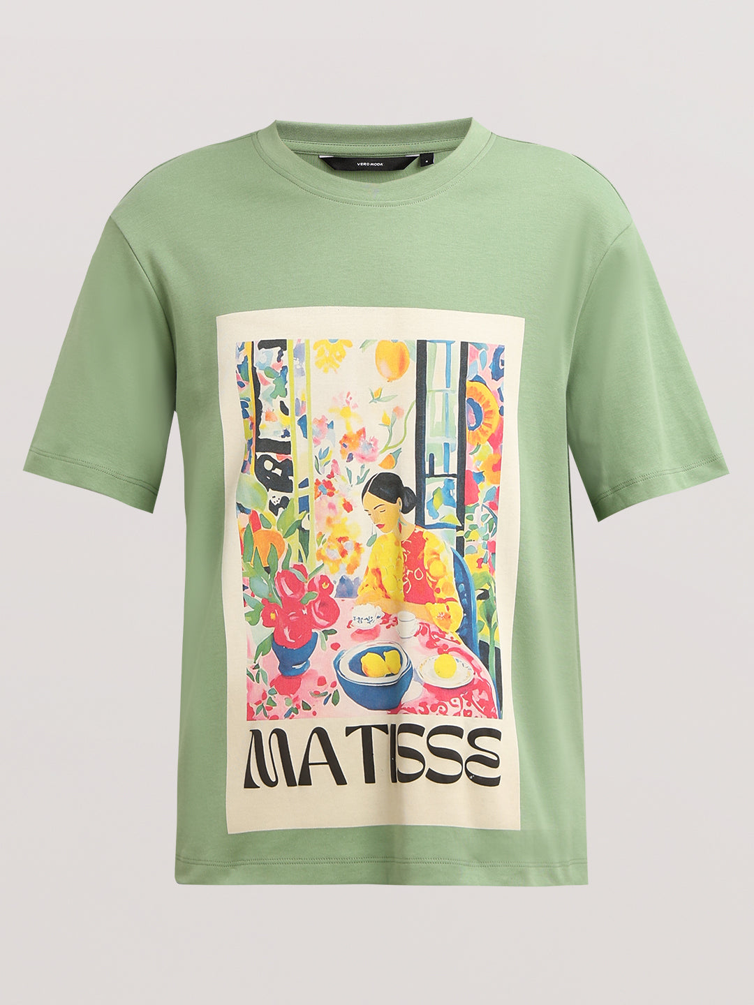 Green Graphic Print T-shirt